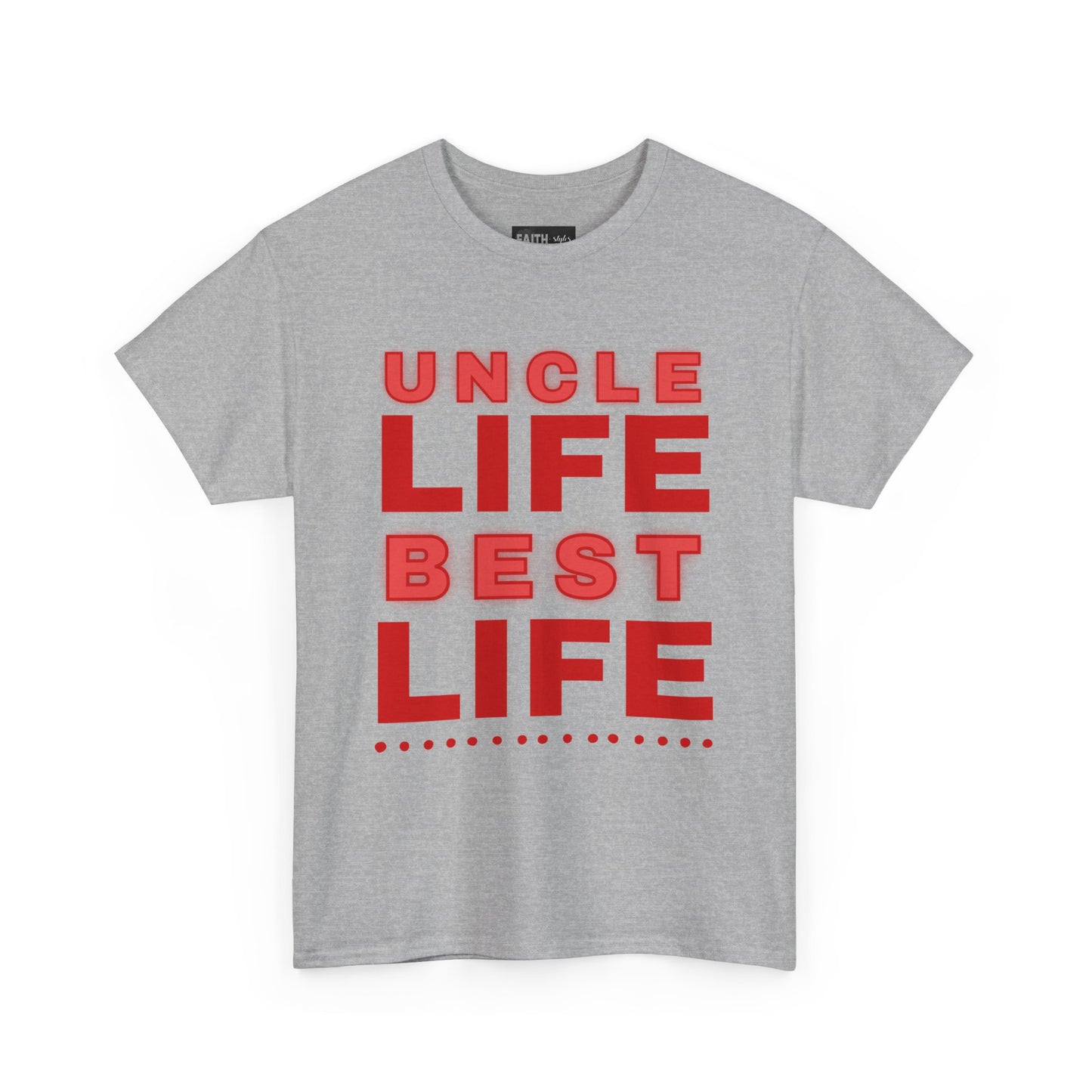 Uncle Life Best Life Tee | Funny Uncle T-Shirt, Gift for Uncle, Family Reunion Shirt, Birthday Gift, Casual Wear