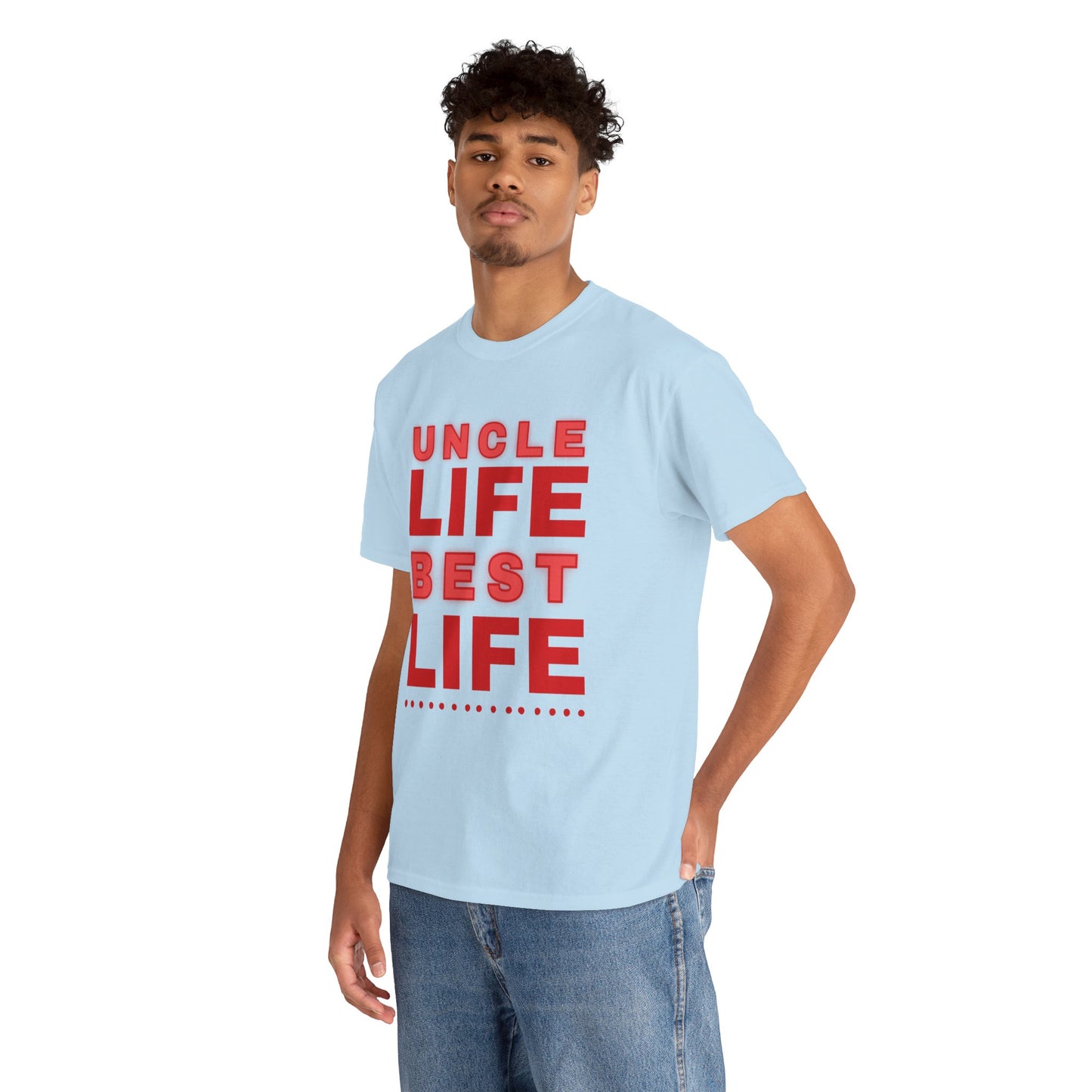 Uncle Life Best Life Tee | Funny Uncle T-Shirt, Gift for Uncle, Family Reunion Shirt, Birthday Gift, Casual Wear