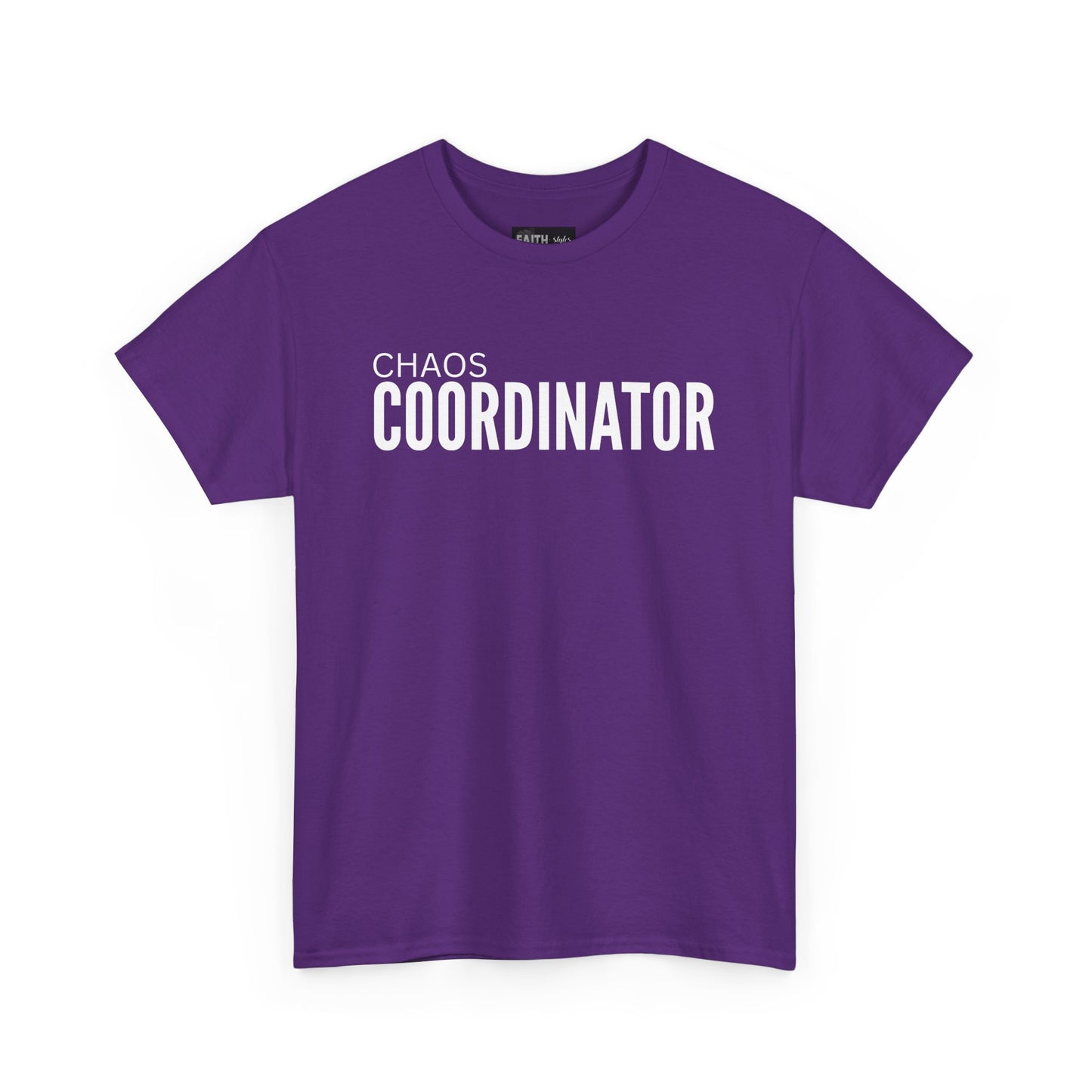 Chaos Coordinator Unisex Cotton Tee, Funny T-Shirt for Moms, Gift for Event Planners, Casual Wear, Birthday Present