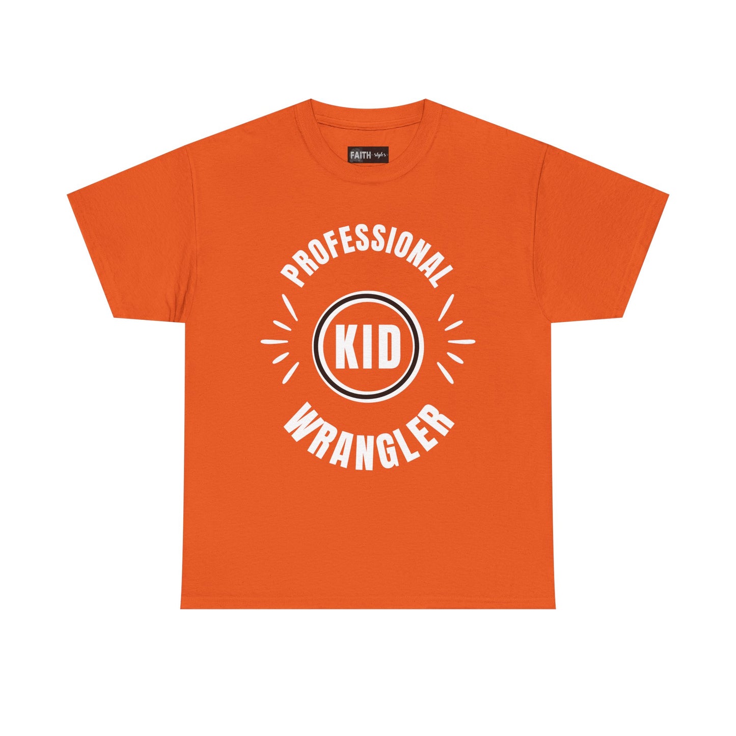 Professional Kid Wrangler T-Shirt, Fun Parenting Tee, Family Event Shirt, Gift for Moms & Dads, Kids Activities Apparel
