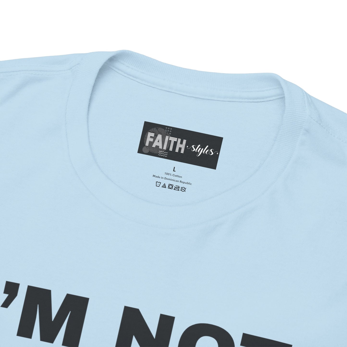 Funny Unisex Heavy Cotton Tee - I'm Not Bossy, Gift for Her, Empowerment Shirt, Casual Wear, Friendship Gift, Birthday Present