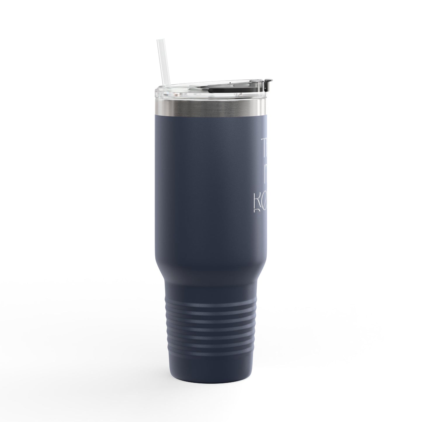 FaithStyles “Trap. Nap. Repeat.” Insulated Travel Tumbler – Stainless Steel Mug with Straw