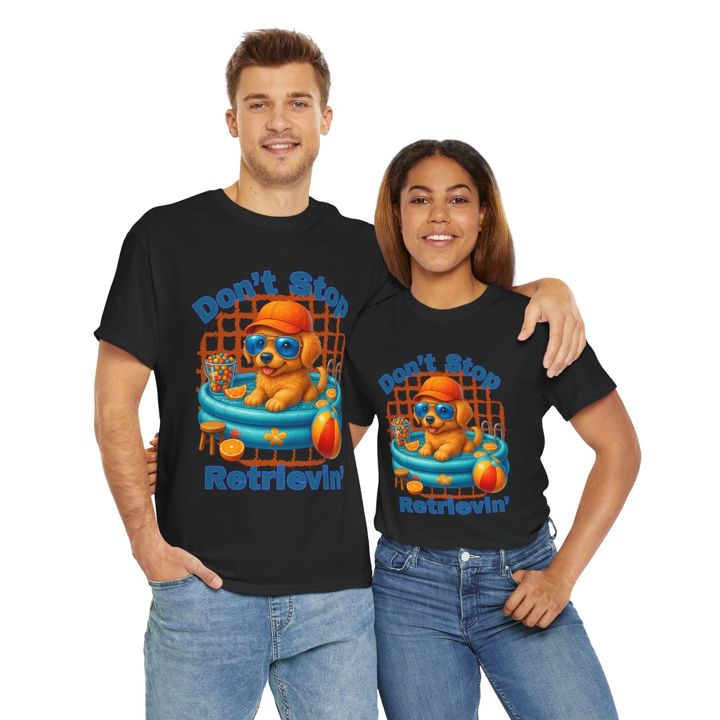 Playful Dog Lover Tee, Cute Pet T-Shirt, Summer Vibe Cotton Shirt, Gift for Dog Owners, Fun Casual Wear
