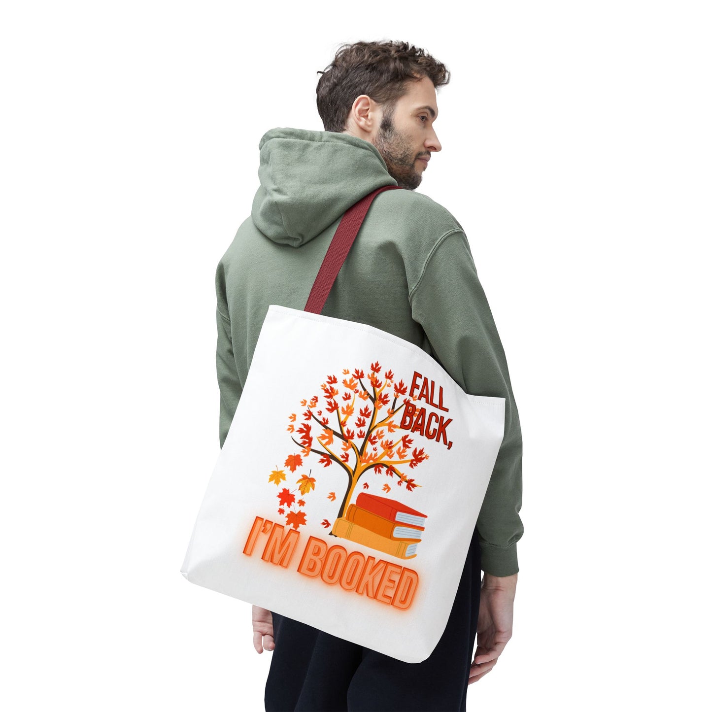 Autumn-Themed Tote Bag - Perfect for Book Lovers, Fall Decor, Back to School, Eco-Friendly Gift, Seasonal Bag