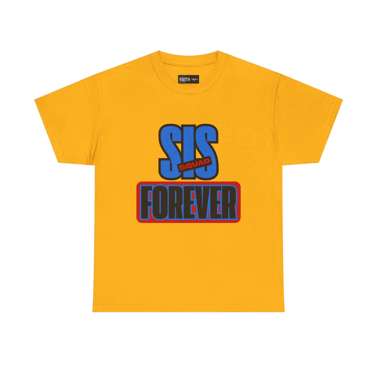 Unisex Heavy Cotton Tee - 'SUS Squad Forever' Graphic Tee, Casual Wear, Gift for Friends, Funny T-Shirt for Events, Streetwear Fashion
