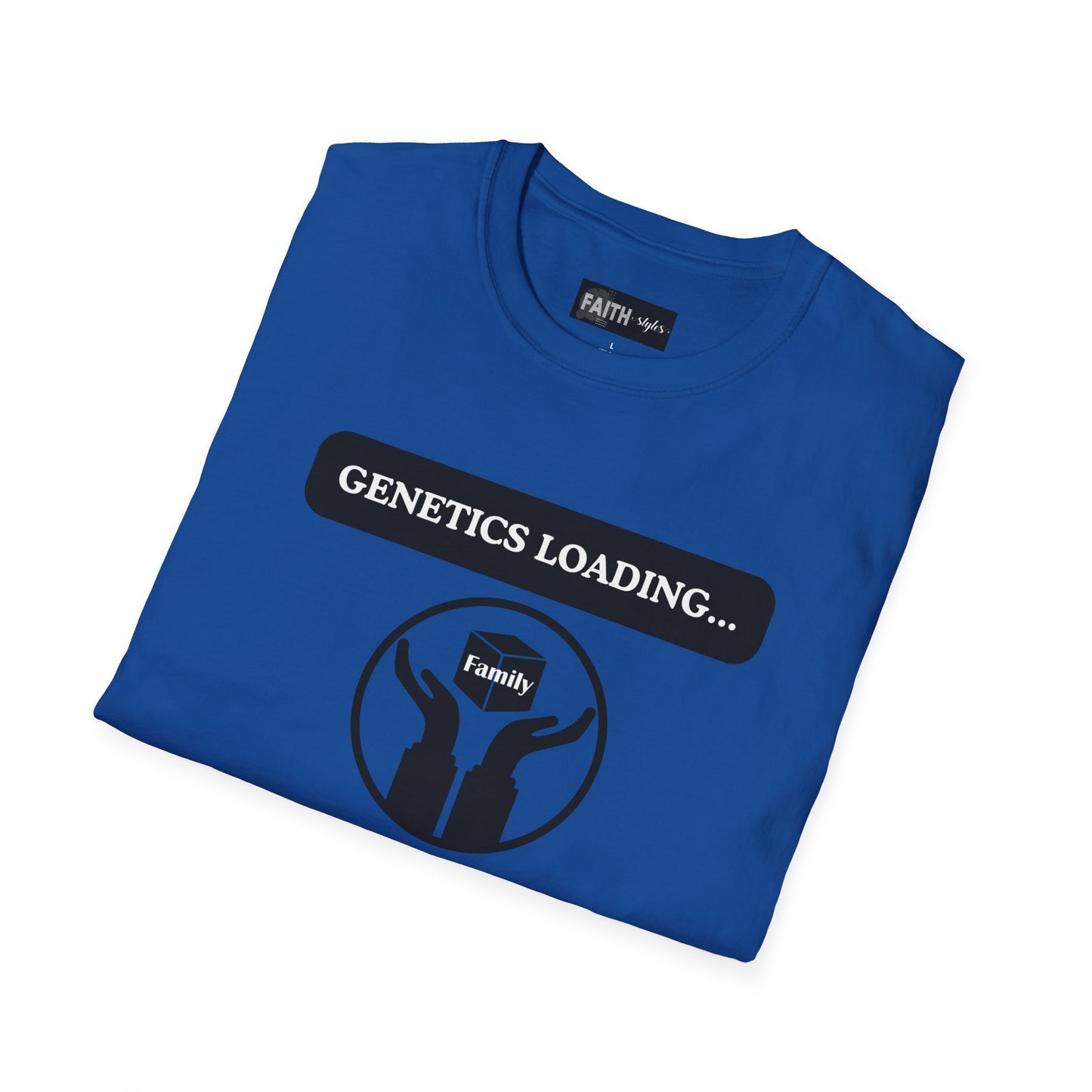 Genetics Loading T-Shirt, Funny Genetics Tee, Gift for Science Lovers, Unisex Humor Shirt, Casual Wear for Every Occasion