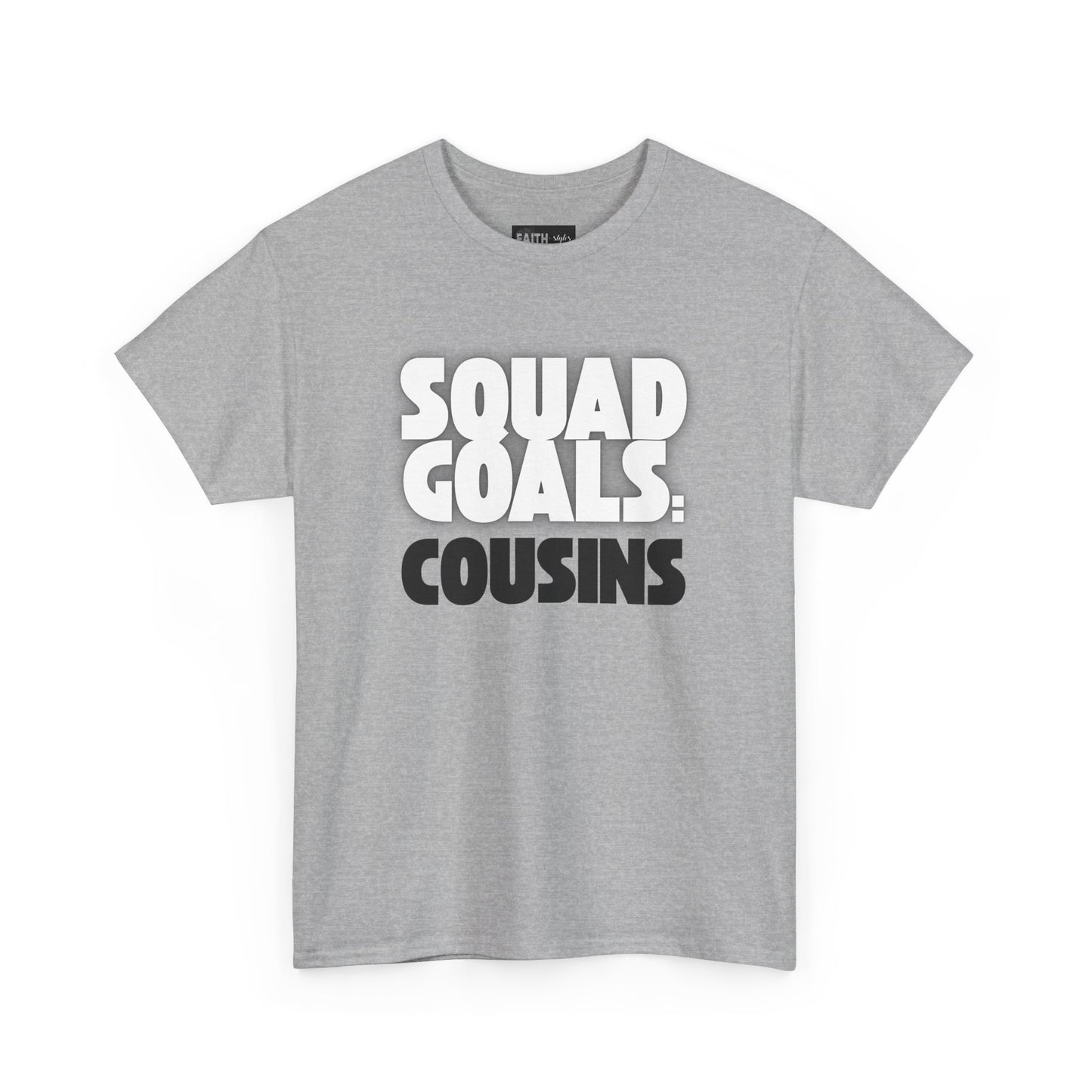 Cousins Squad Goals T-Shirt, Family Reunion Shirt, Unisex Graphic Tee, Cousin Gift, Summer BBQ Style, Matching Family Apparel