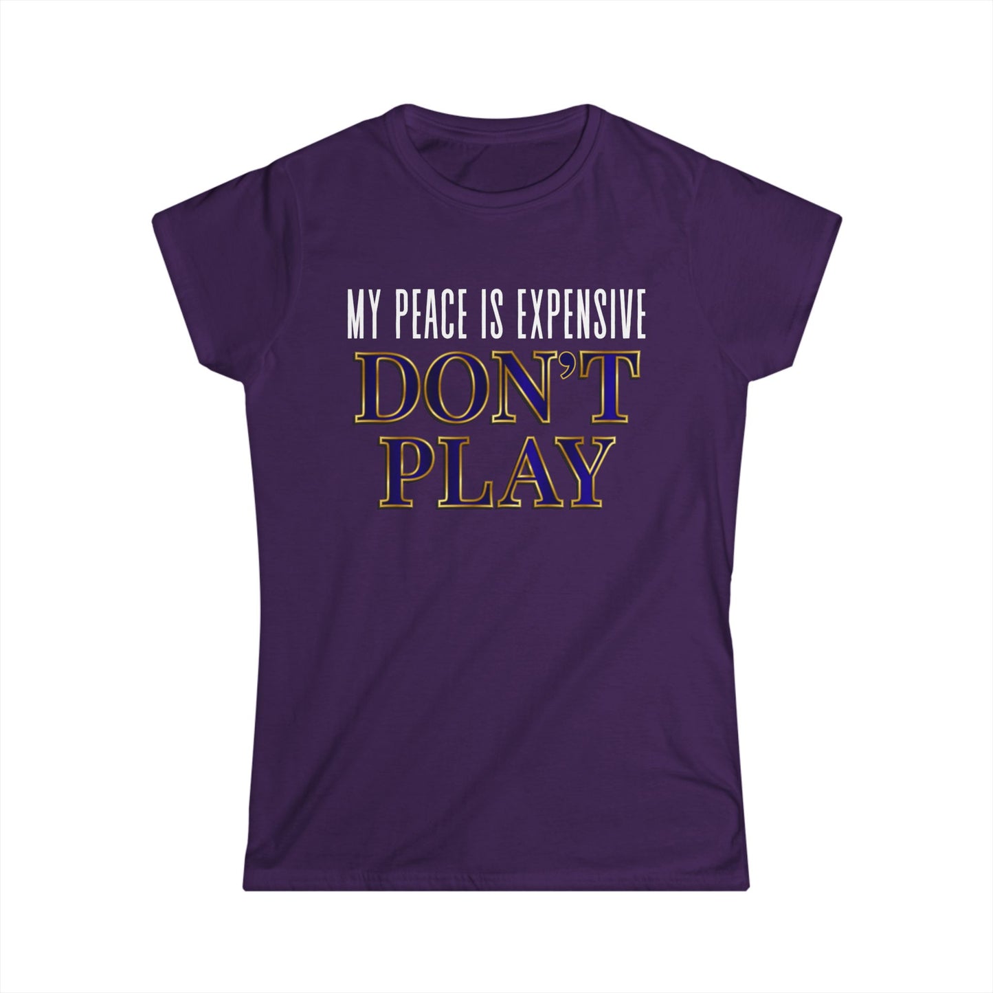 Women's Motivational T-Shirt, Fun Tee for Self-Care, Gift for Meditation Lovers, Casual Wear, Peaceful Vibes, Inspirational Apparel