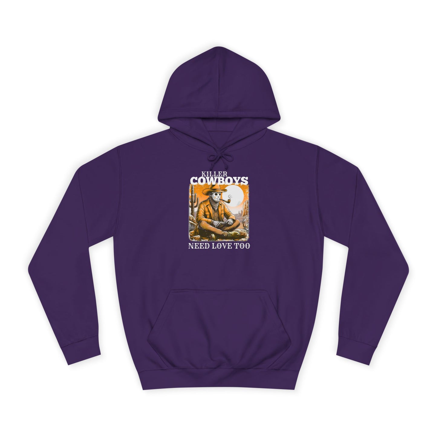 Unisex College Hoodie, Killer Cowboys