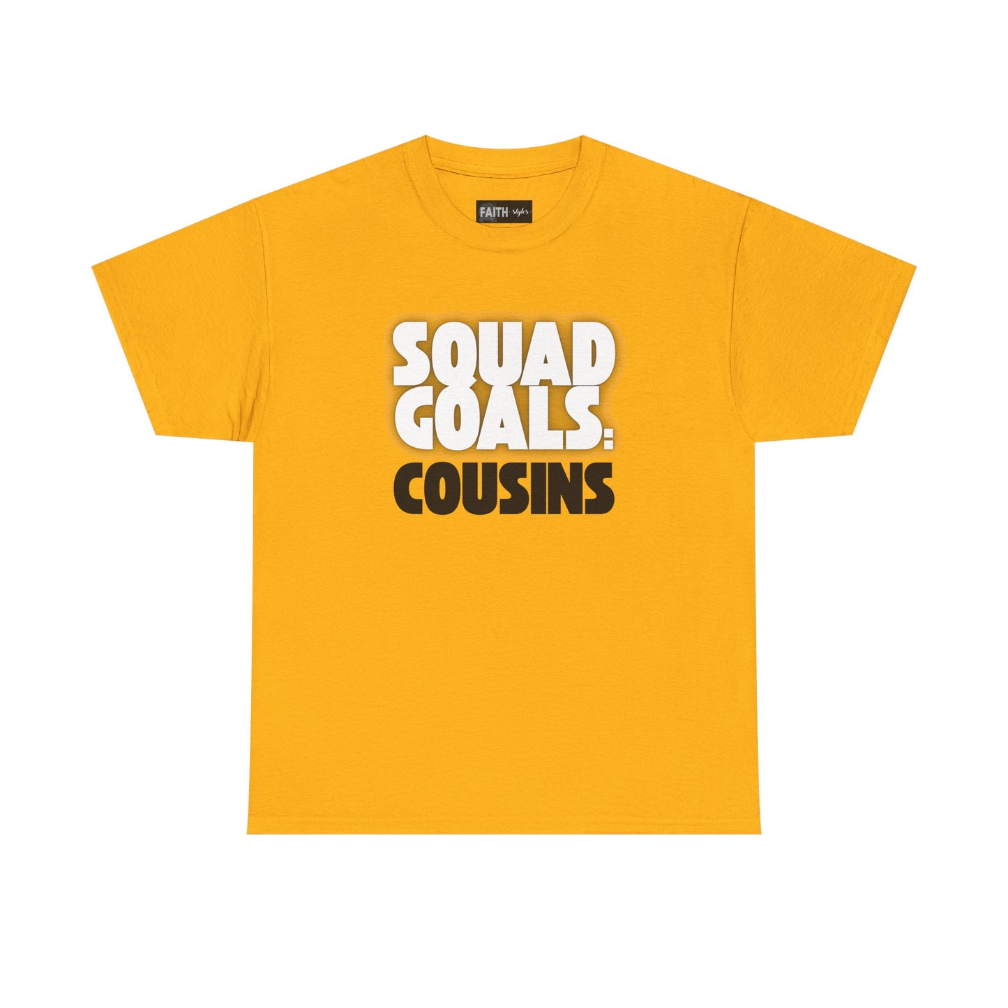 Cousins Squad Goals T-Shirt, Family Reunion Shirt, Unisex Graphic Tee, Cousin Gift, Summer BBQ Style, Matching Family Apparel