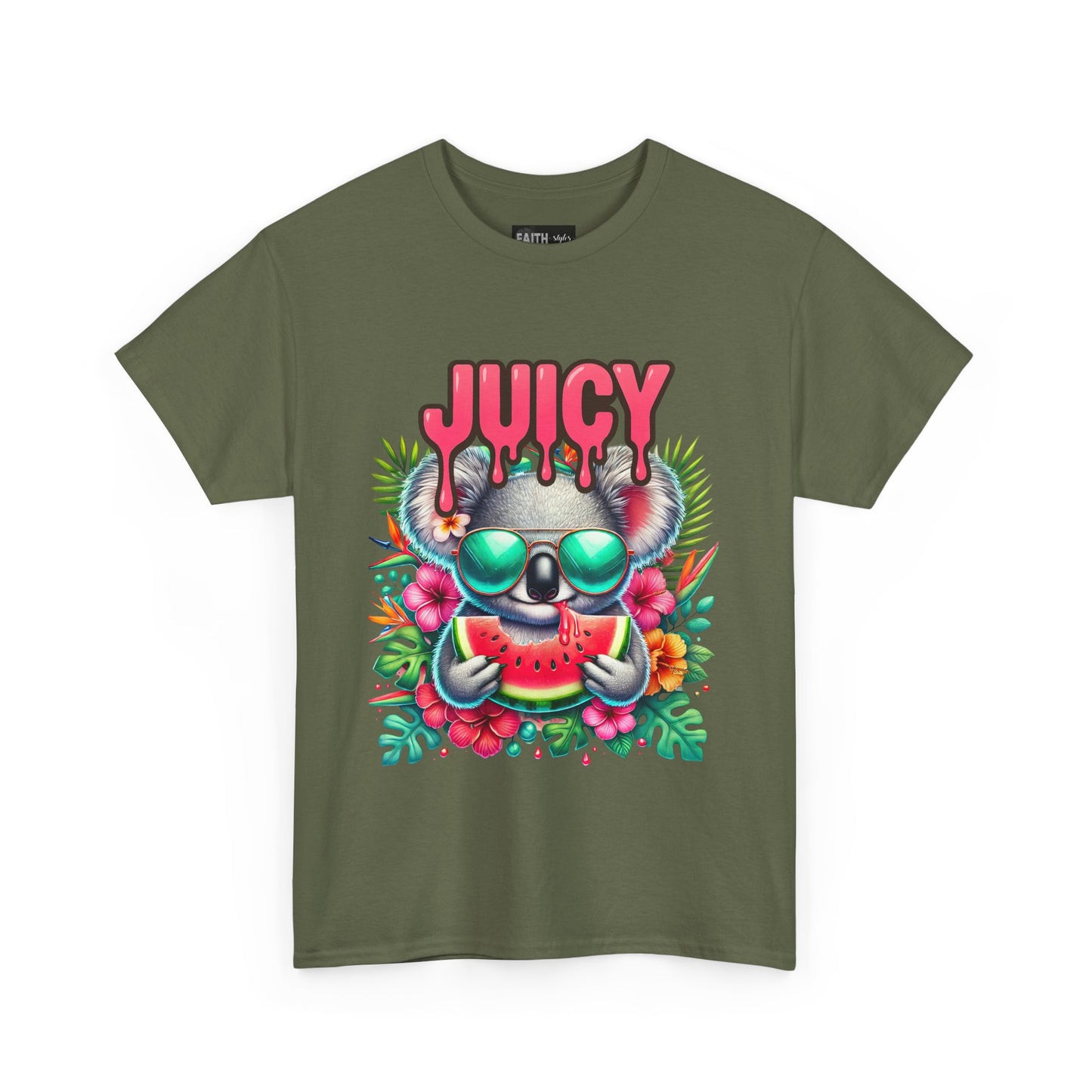 Juicy Watermelon Graphic Tee, Unisex Cotton T-Shirt, Summer Vibes, Beachwear, Fun Casual Wear, Gift for Friends, Festival Apparel