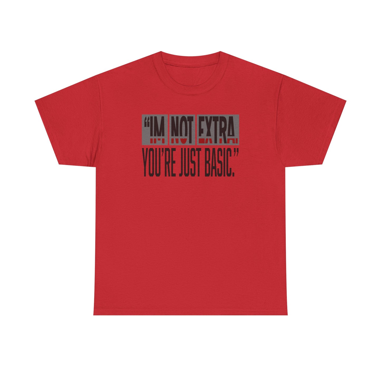 Funny Quote Male Heavy Cotton Tee, Casual T-Shirt for Everyday Wear, Gift for Friends, Birthday Gift, Trendy Statement Shirt