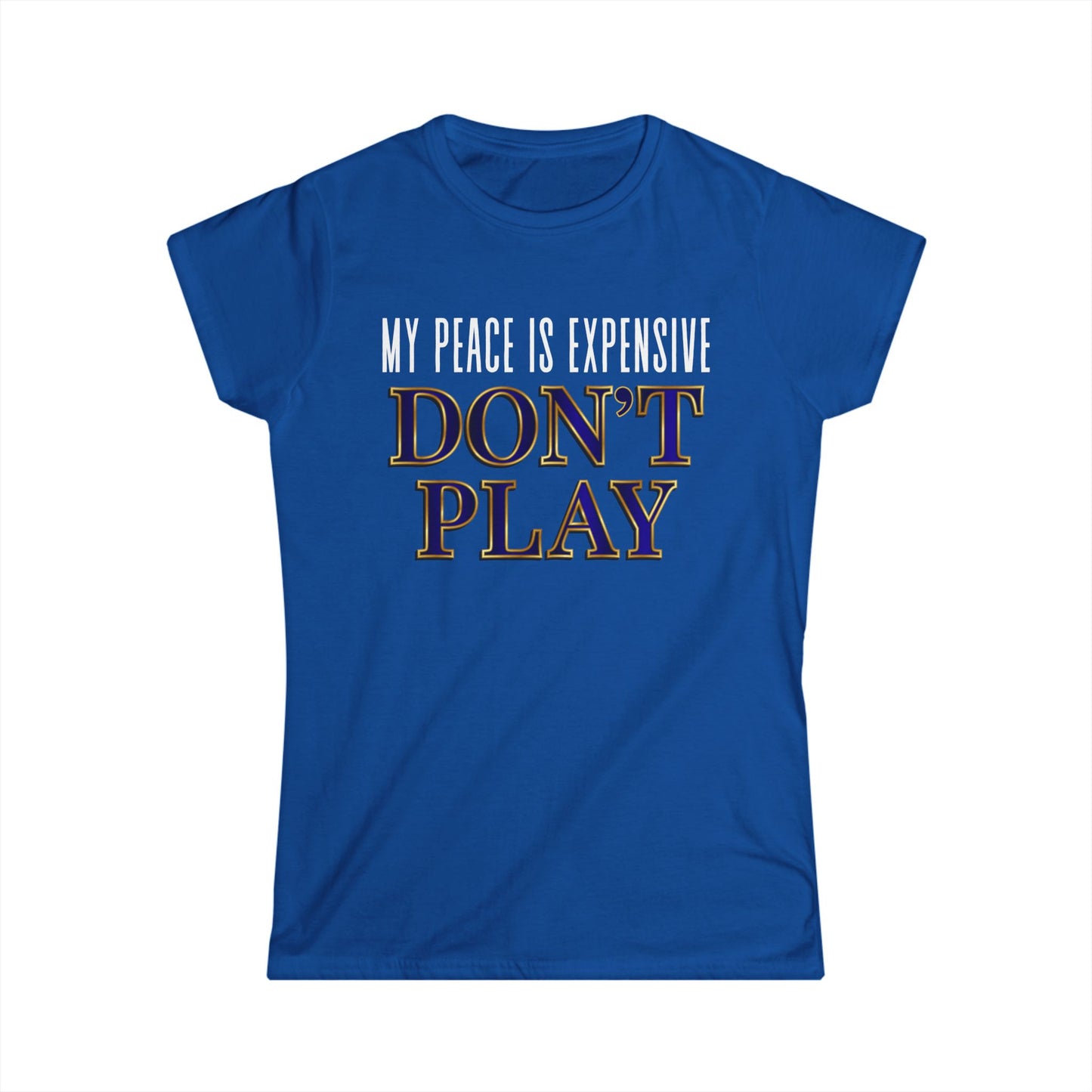 Women's Motivational T-Shirt, Fun Tee for Self-Care, Gift for Meditation Lovers, Casual Wear, Peaceful Vibes, Inspirational Apparel