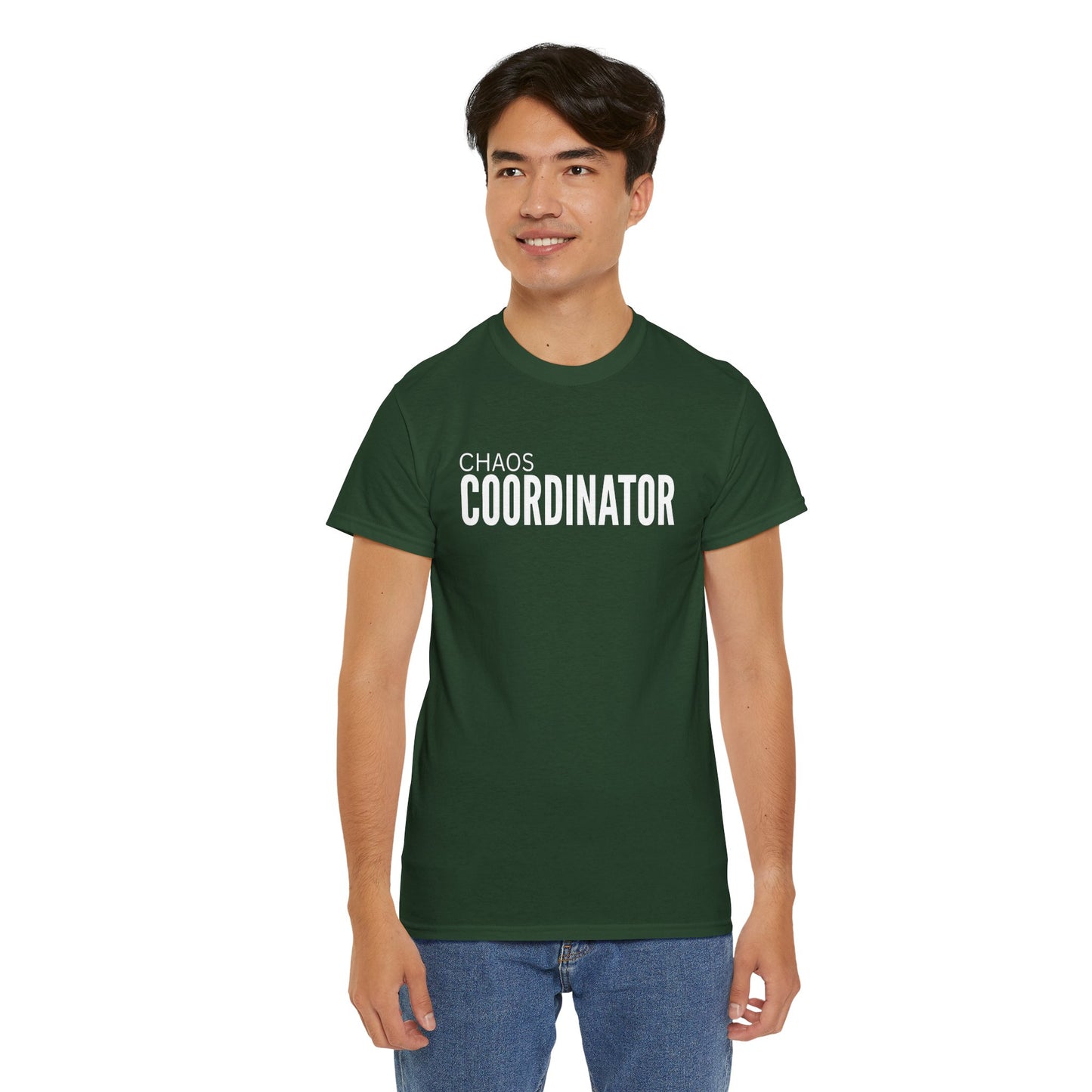 Chaos Coordinator Unisex Cotton Tee, Funny T-Shirt for Moms, Gift for Event Planners, Casual Wear, Birthday Present