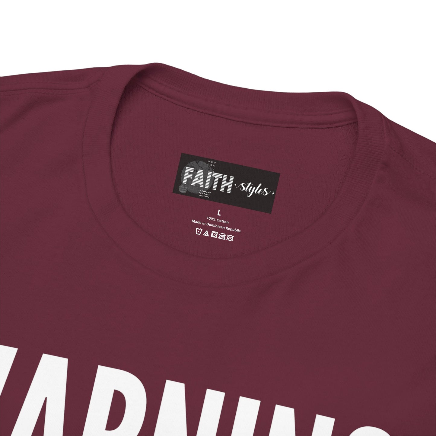 Warning Prank Season Unisex Heavy Cotton Tee | Fun Gift, Casual Wear, Comedy Merchandise, Birthday Gift, Prankster Shirt