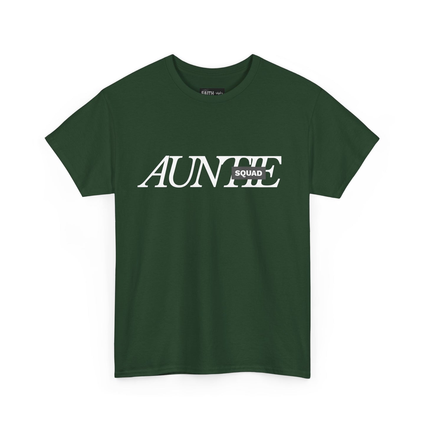 Auntie Squad Unisex Heavy Cotton Tee | Perfect Gift for Aunts | Family Reunion, Birthday, Mother's Day, Casual Wear, Everyday Comfort