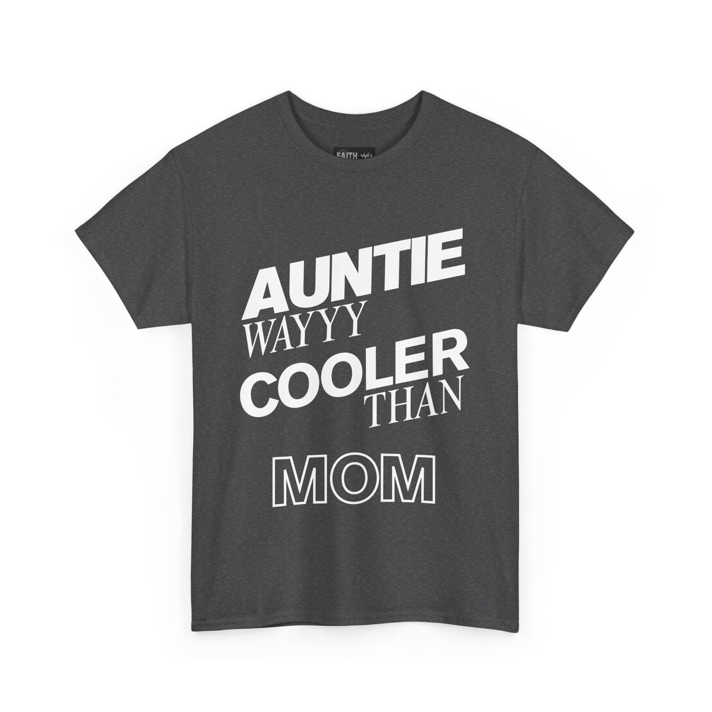 Cool Aunt Unisex Tee - Perfect Gift for Auntie, Family Gatherings, Fun Casual Wear, Birthday Celebration, Mother's Day