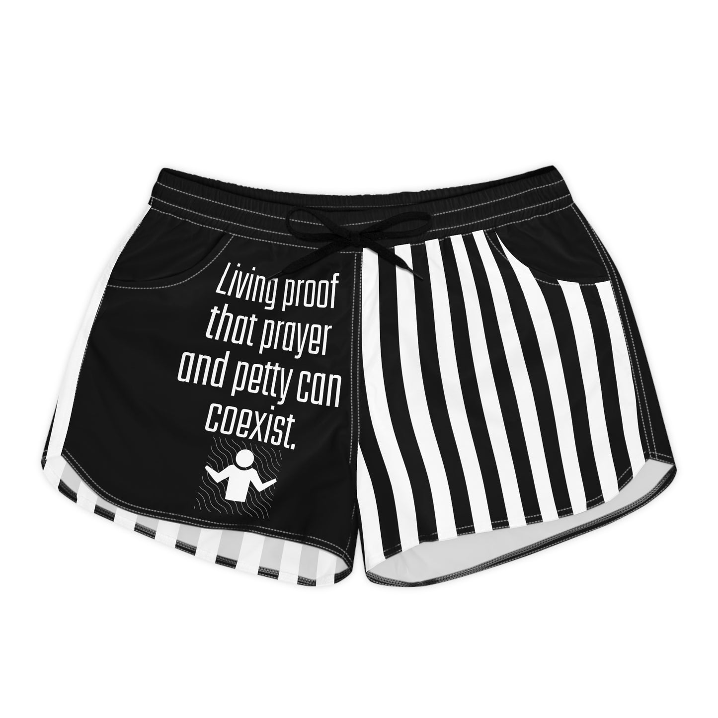 Living Proof Casual Shorts for Women, Fun Summer Shorts, Sporty Everyday Wear, Beach Shorts, Unique Gift for Her