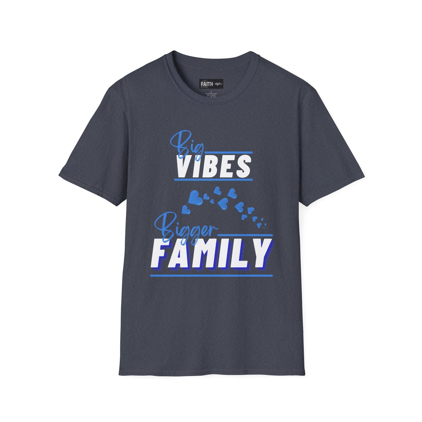 Stylish Family Vibes T-Shirt | Fun Gift for Family Gatherings, Parties, Holidays, Love Shirt, Unisex Tee