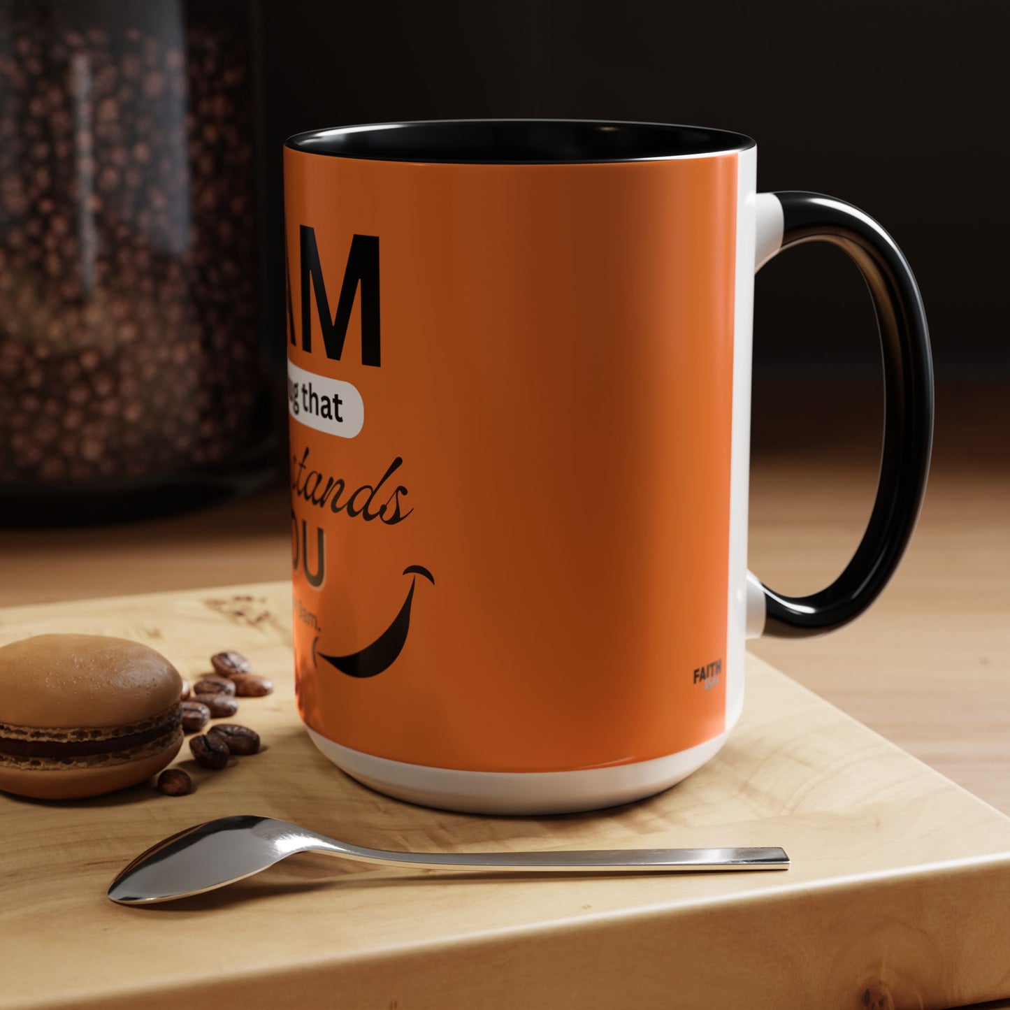 FaithStyles I AM The Mug That Understands You - Funny Coffee Mug, Gift for Coffee Lovers, Morning Motivation Mug, Cute Office Mug, Funny Gift Idea