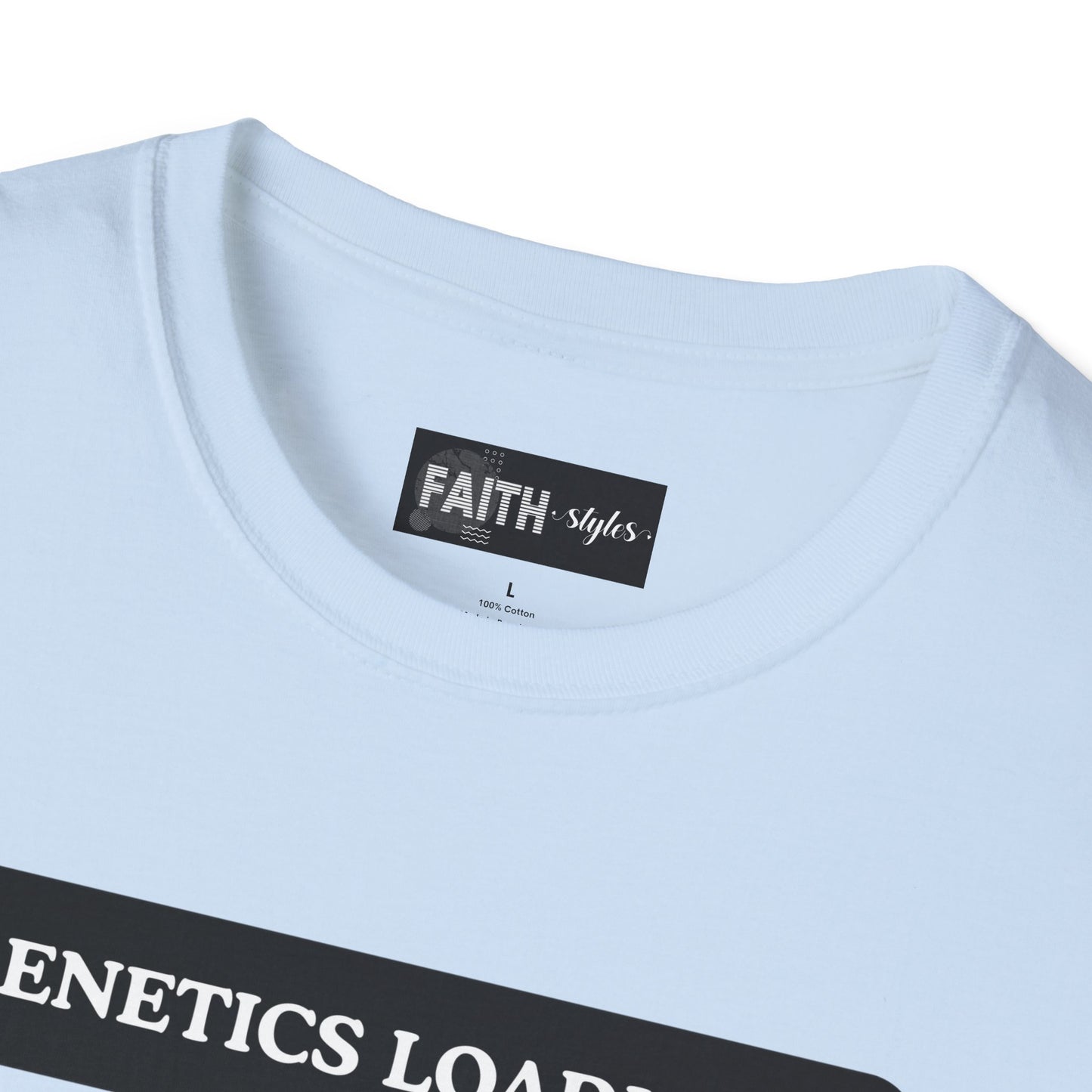 Genetics Loading T-Shirt, Funny Genetics Tee, Gift for Science Lovers, Unisex Humor Shirt, Casual Wear for Every Occasion