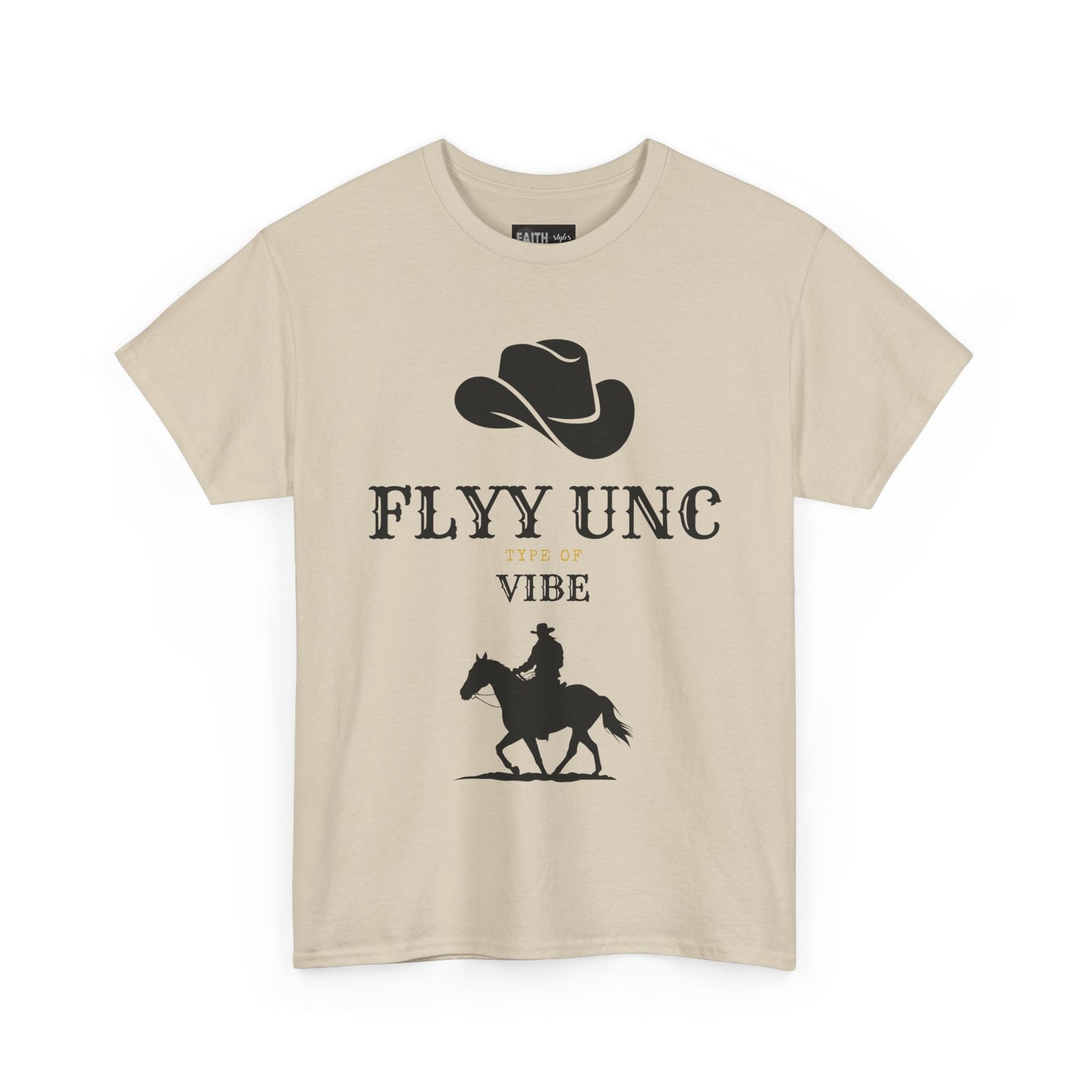 Unisex Cowboy Vibe Tee, Fun Graphic Tee, Casual Wear, Gift for Cowpoke Lovers, Western Style T-Shirt, Country Enthusiast Apparel