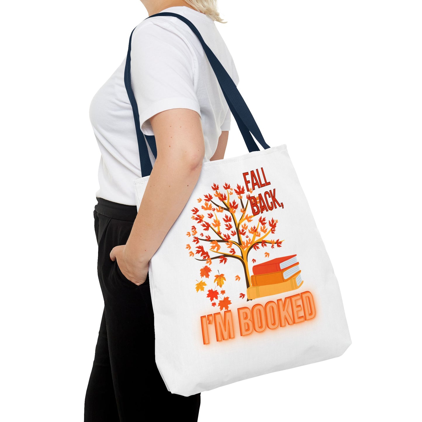 Autumn-Themed Tote Bag - Perfect for Book Lovers, Fall Decor, Back to School, Eco-Friendly Gift, Seasonal Bag