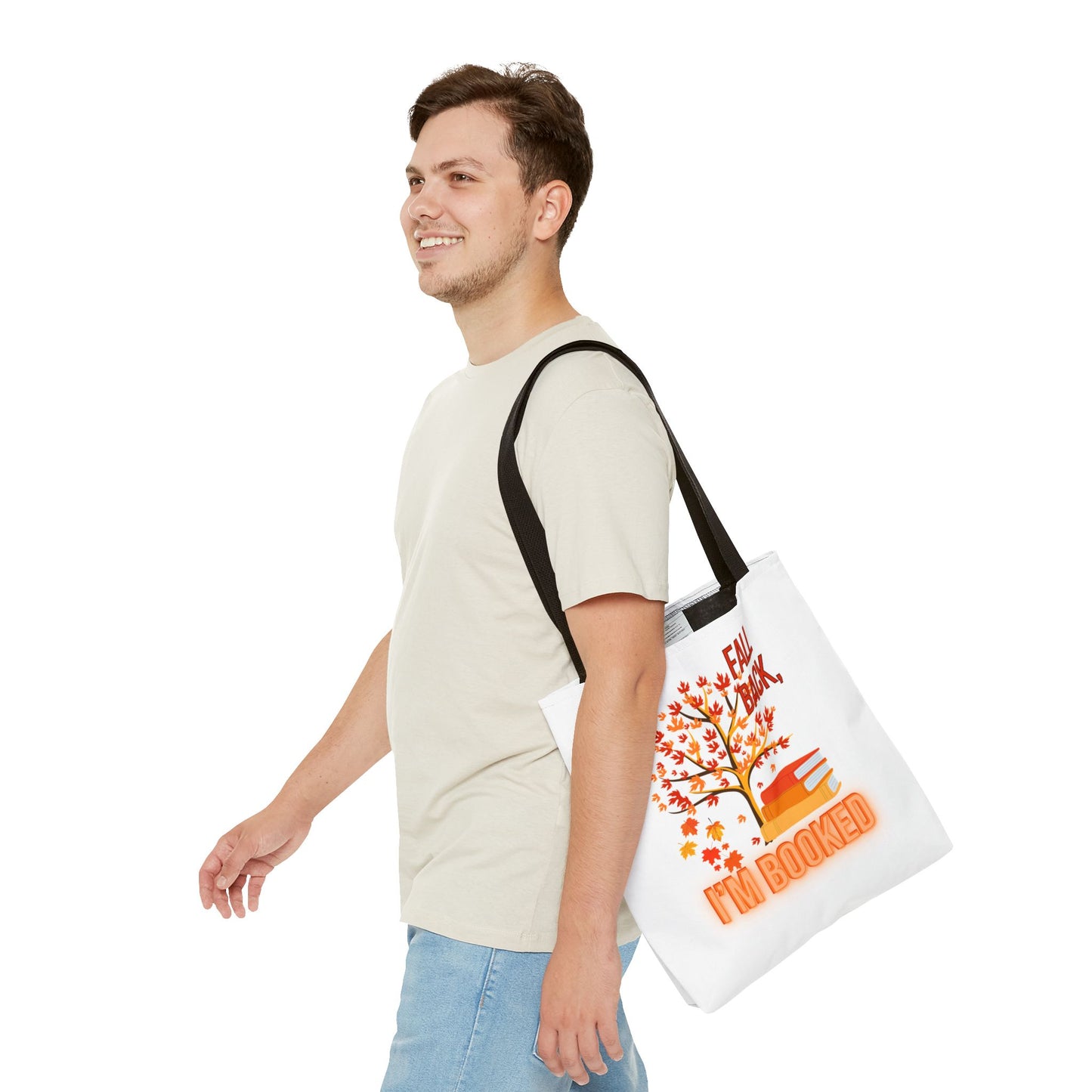 Autumn-Themed Tote Bag - Perfect for Book Lovers, Fall Decor, Back to School, Eco-Friendly Gift, Seasonal Bag