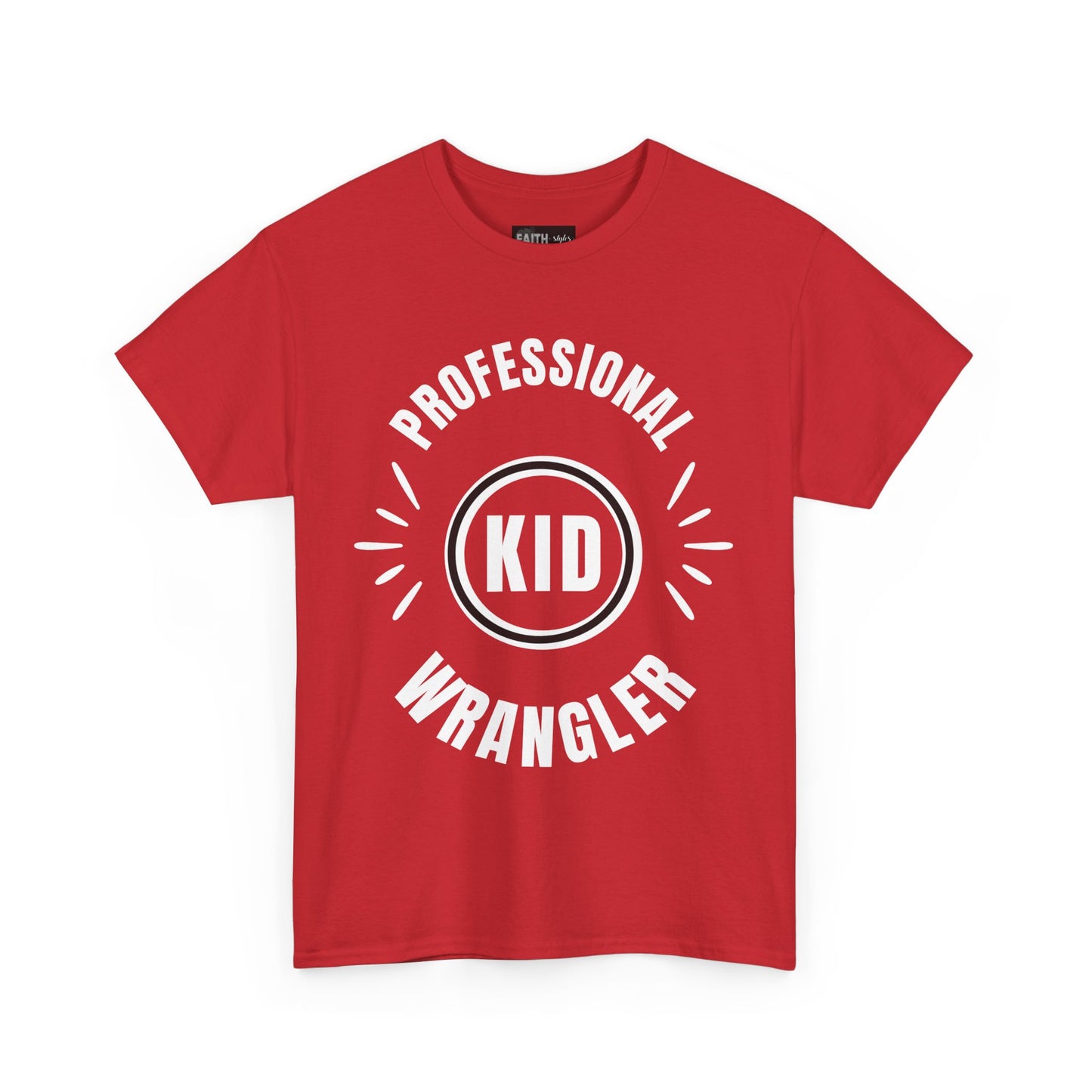 Professional Kid Wrangler T-Shirt, Fun Parenting Tee, Family Event Shirt, Gift for Moms & Dads, Kids Activities Apparel