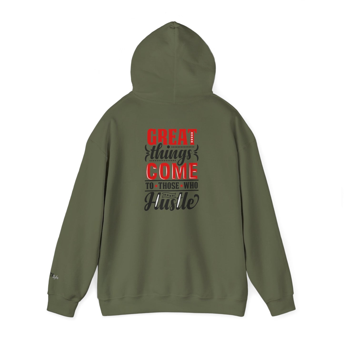 "GREAT THINGS" Unisex Heavy Blend™ Hooded Sweatshirt