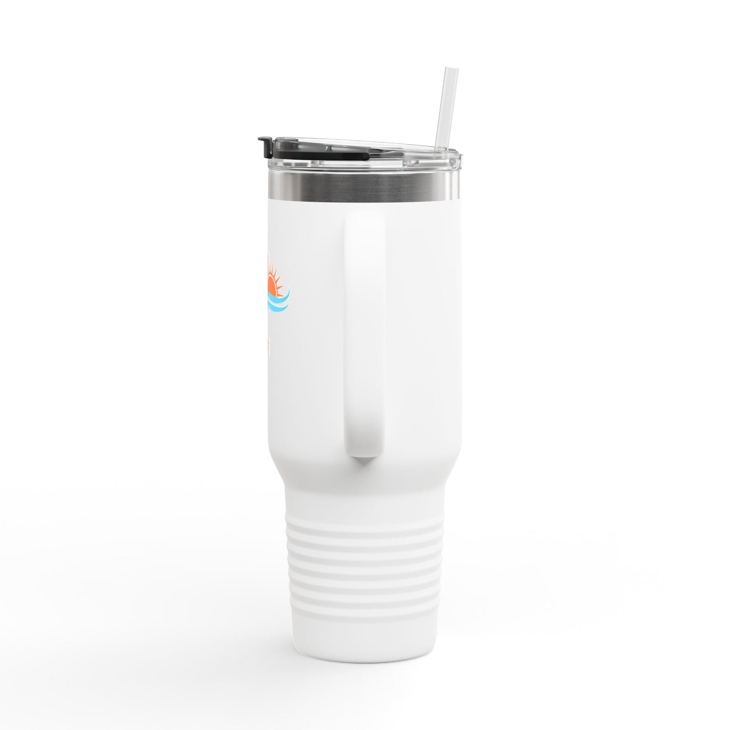 Insulated 40oz Travel Mug with Sunrise Design | Perfect for On-the-Go, Camping, Travel, or Everyday Use | Ideal Gift for Coffee Lovers