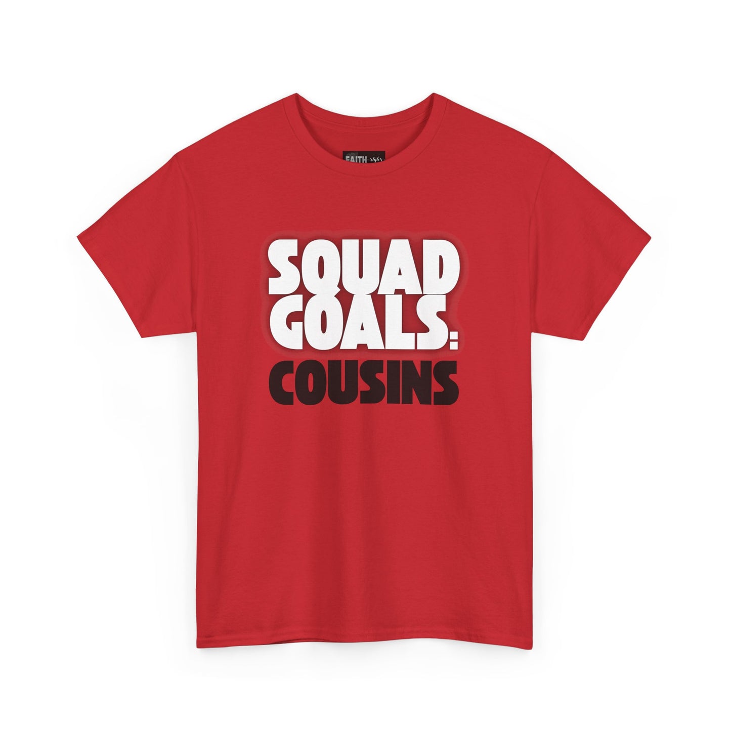 Cousins Squad Goals T-Shirt, Family Reunion Shirt, Unisex Graphic Tee, Cousin Gift, Summer BBQ Style, Matching Family Apparel