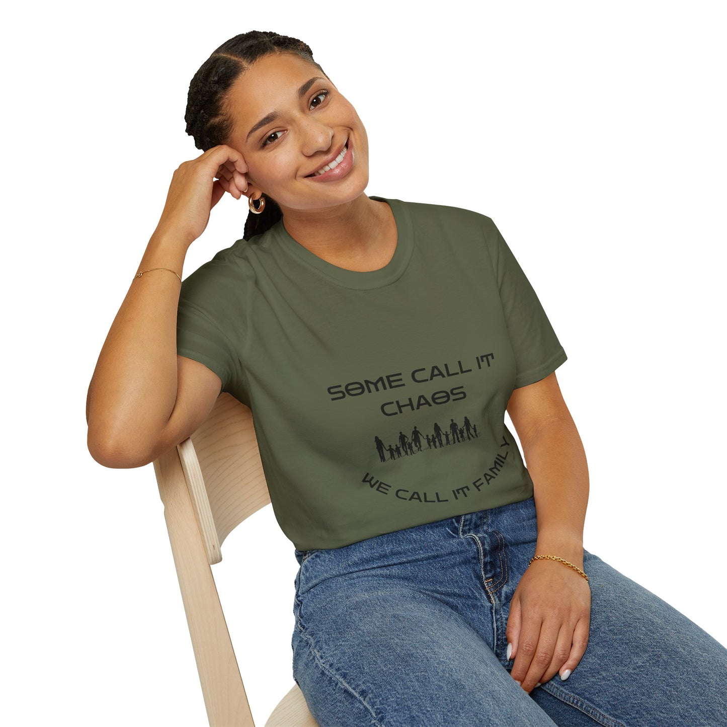 Personalized Family Humor T-Shirt, Family Reunion Gift, Casual Wear, Gift for Moms & Dads, Lightweight Summer Tee