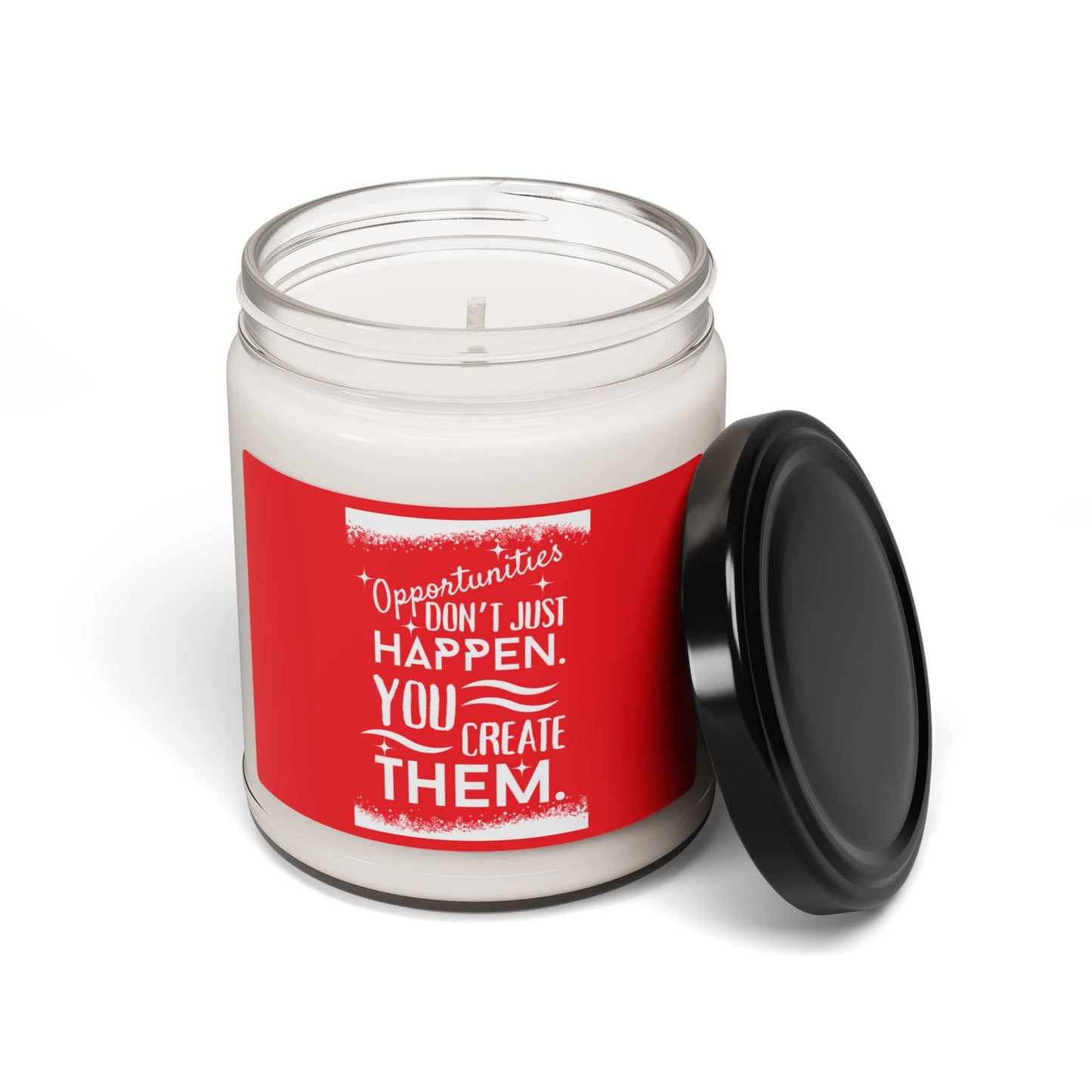 "OPPORTUNITIES" Scented Soy Candle, 9oz