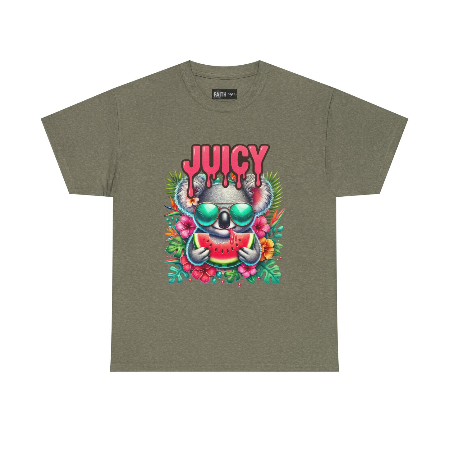 Juicy Watermelon Graphic Tee, Unisex Cotton T-Shirt, Summer Vibes, Beachwear, Fun Casual Wear, Gift for Friends, Festival Apparel