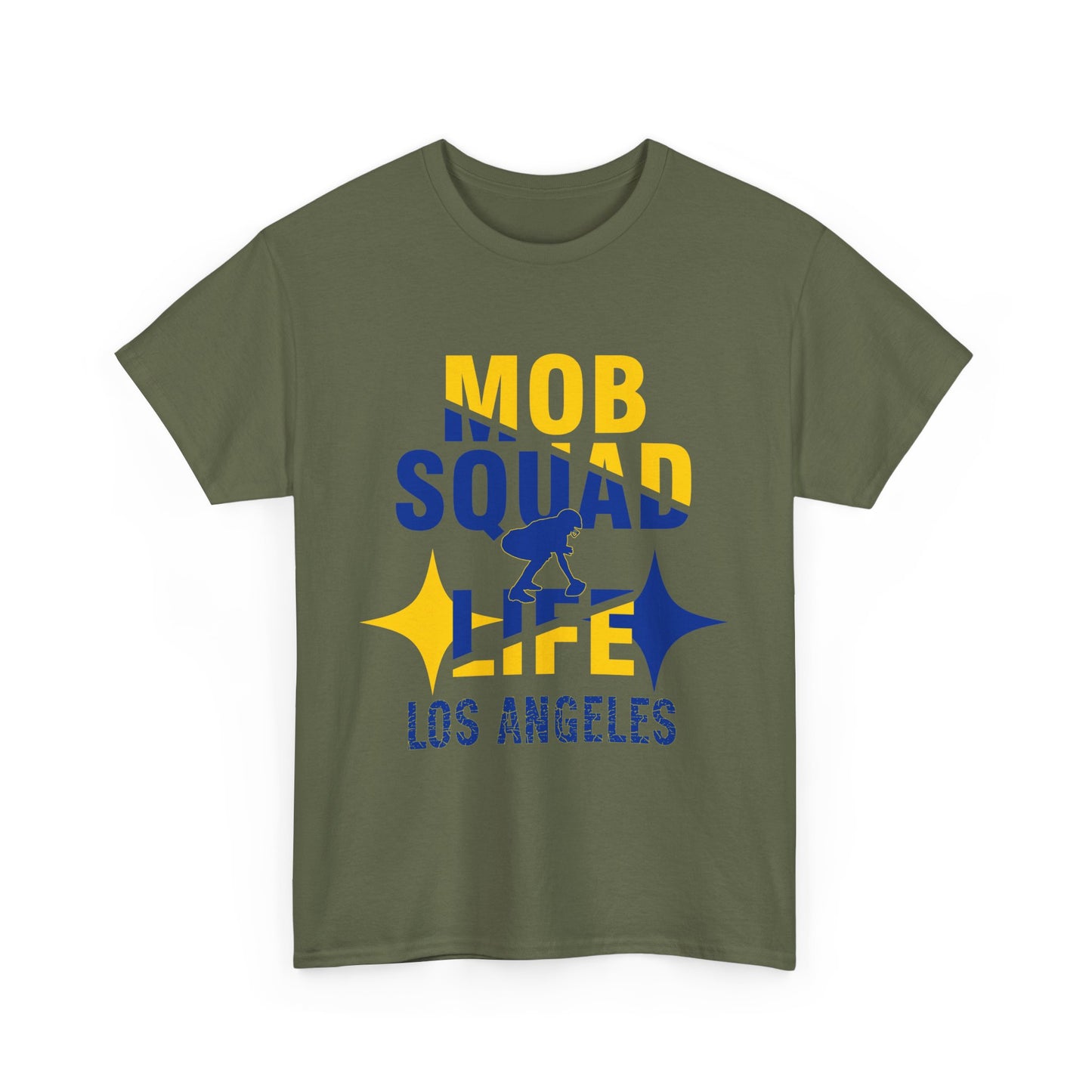 Los Angeles Mob Squad Life Male Tee, Urban Streetwear Shirt, Graphic T-Shirt