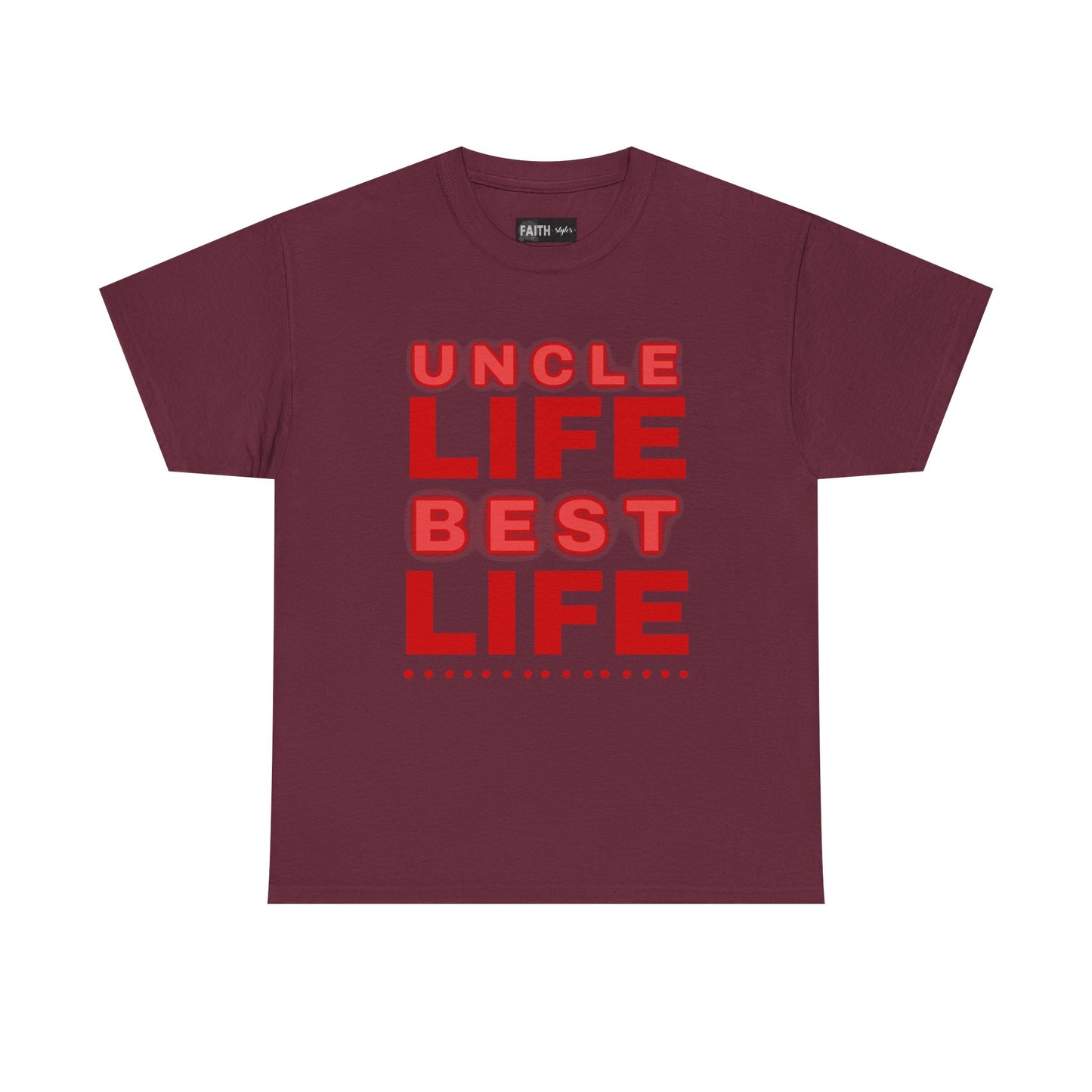 Uncle Life Best Life Tee | Funny Uncle T-Shirt, Gift for Uncle, Family Reunion Shirt, Birthday Gift, Casual Wear