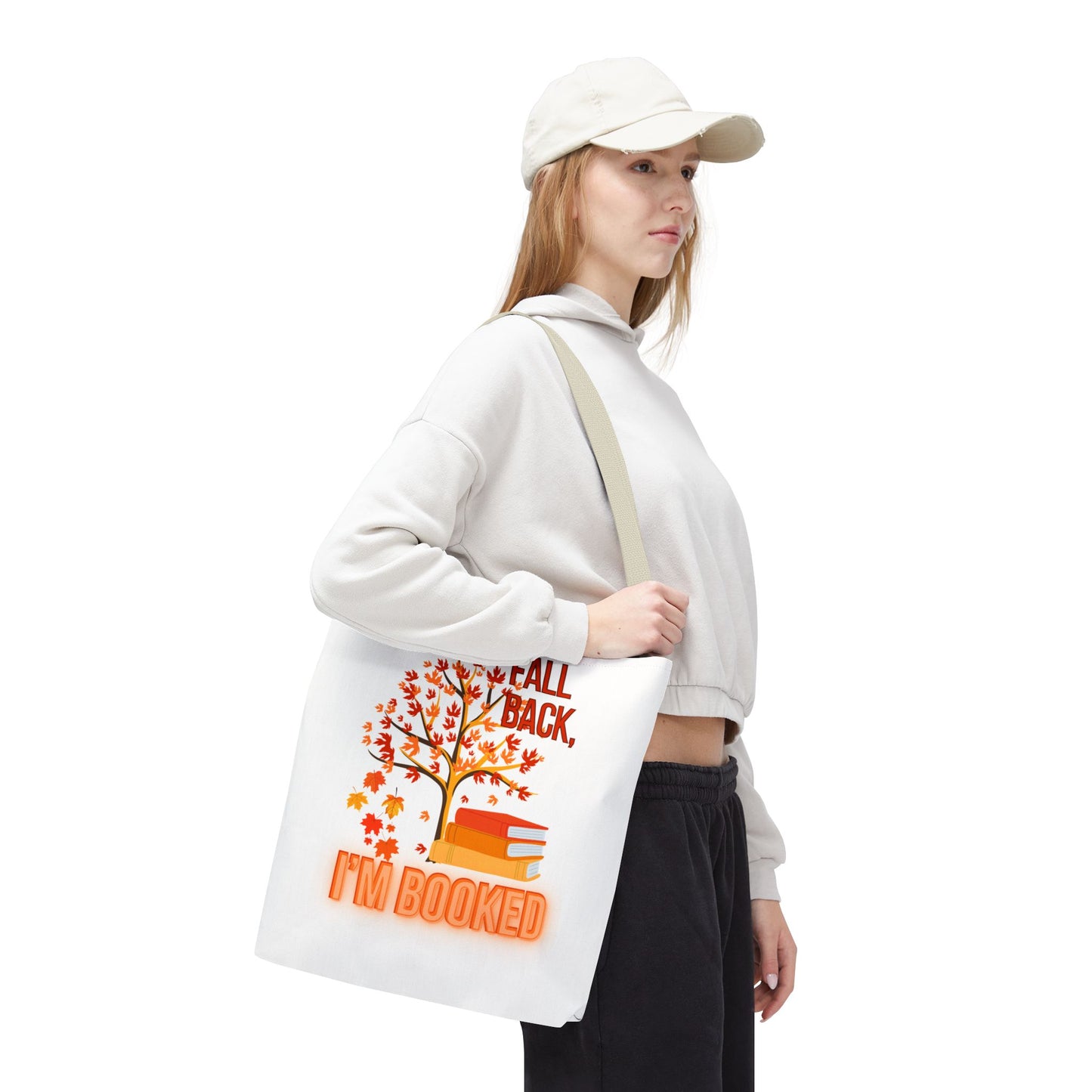 Autumn-Themed Tote Bag - Perfect for Book Lovers, Fall Decor, Back to School, Eco-Friendly Gift, Seasonal Bag