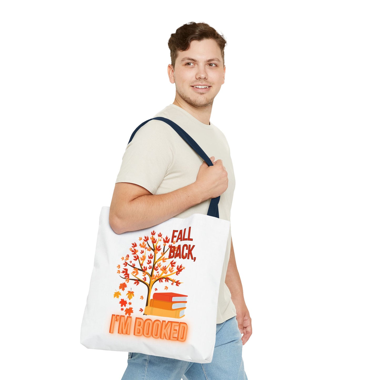 Autumn-Themed Tote Bag - Perfect for Book Lovers, Fall Decor, Back to School, Eco-Friendly Gift, Seasonal Bag