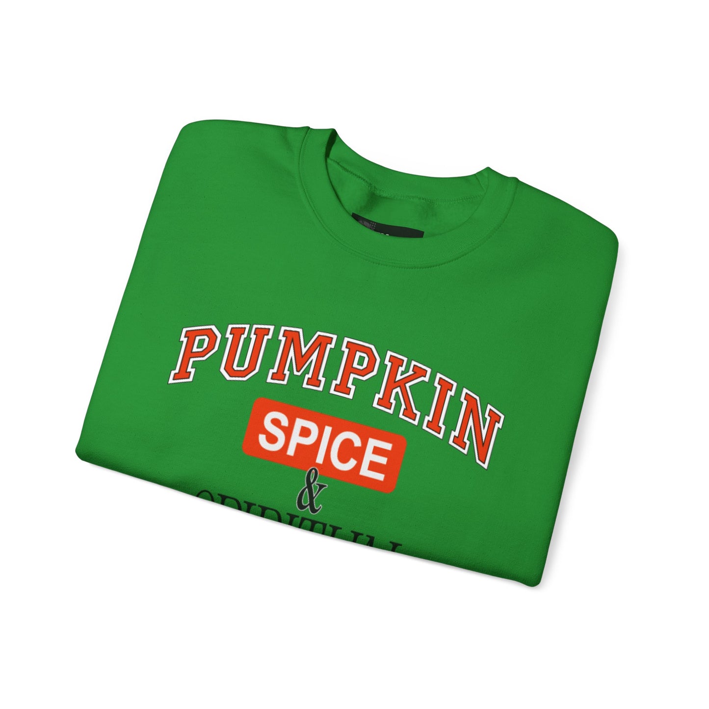 Cozy Pumpkin Spice Sweatshirt, Fall Sweatshirt, Spiritual Advice Crewneck, Autumn Fashion, Thanksgiving Gift, Unisex Sweater