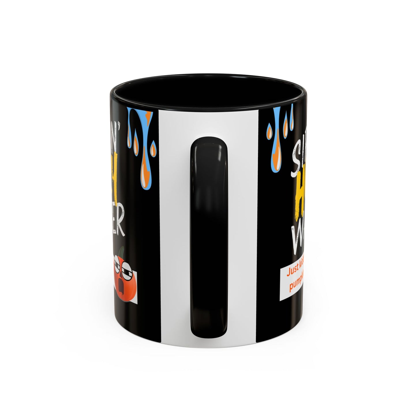 Sippin' Holy Water Coffee Mug, Funny Pumpkin Juice Mug, Halloween Coffee Cup, Unique Gift for Fall, Cute Office Mug, Quirky Kitchenware