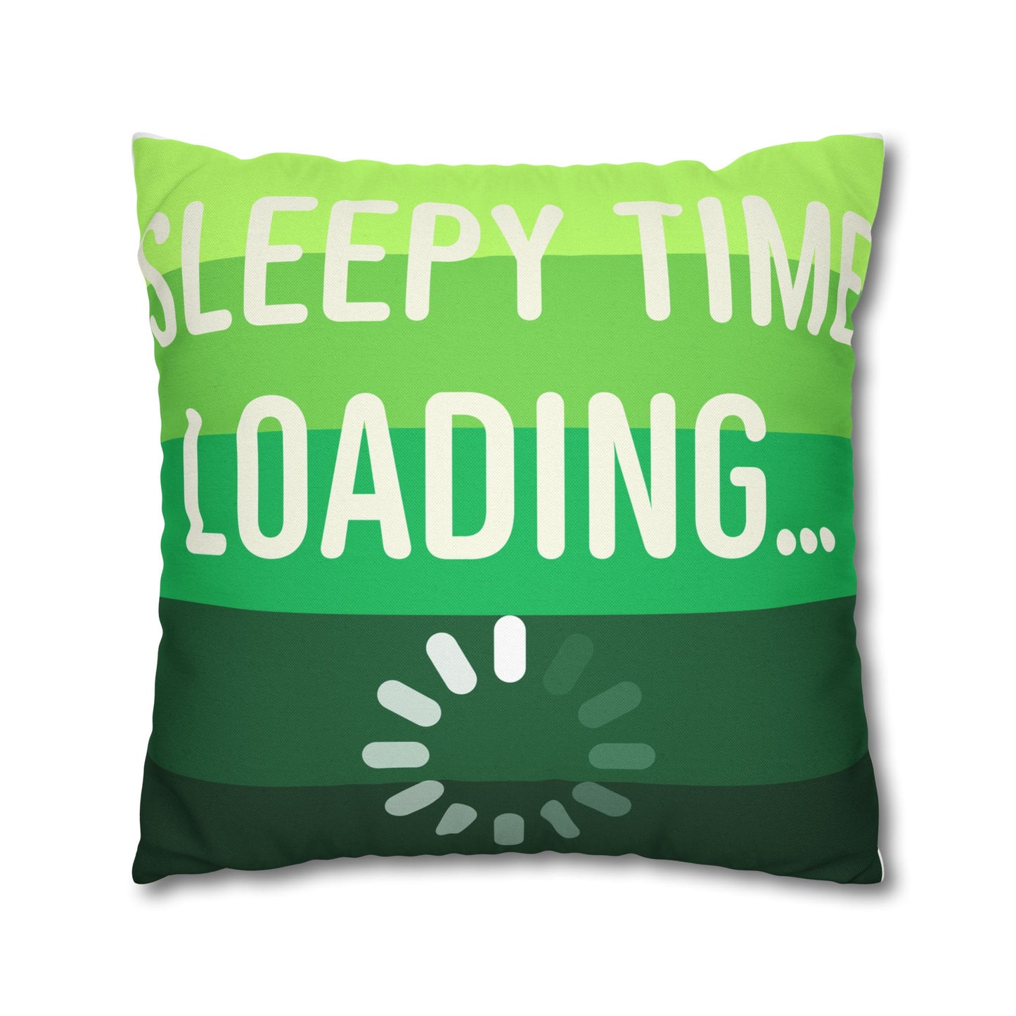 Soft Life Loading Decorative Pillowcase, Cozy Home Decor, Inspirational Gift, Living Room Accessory, Fun and Whimsical Cushion