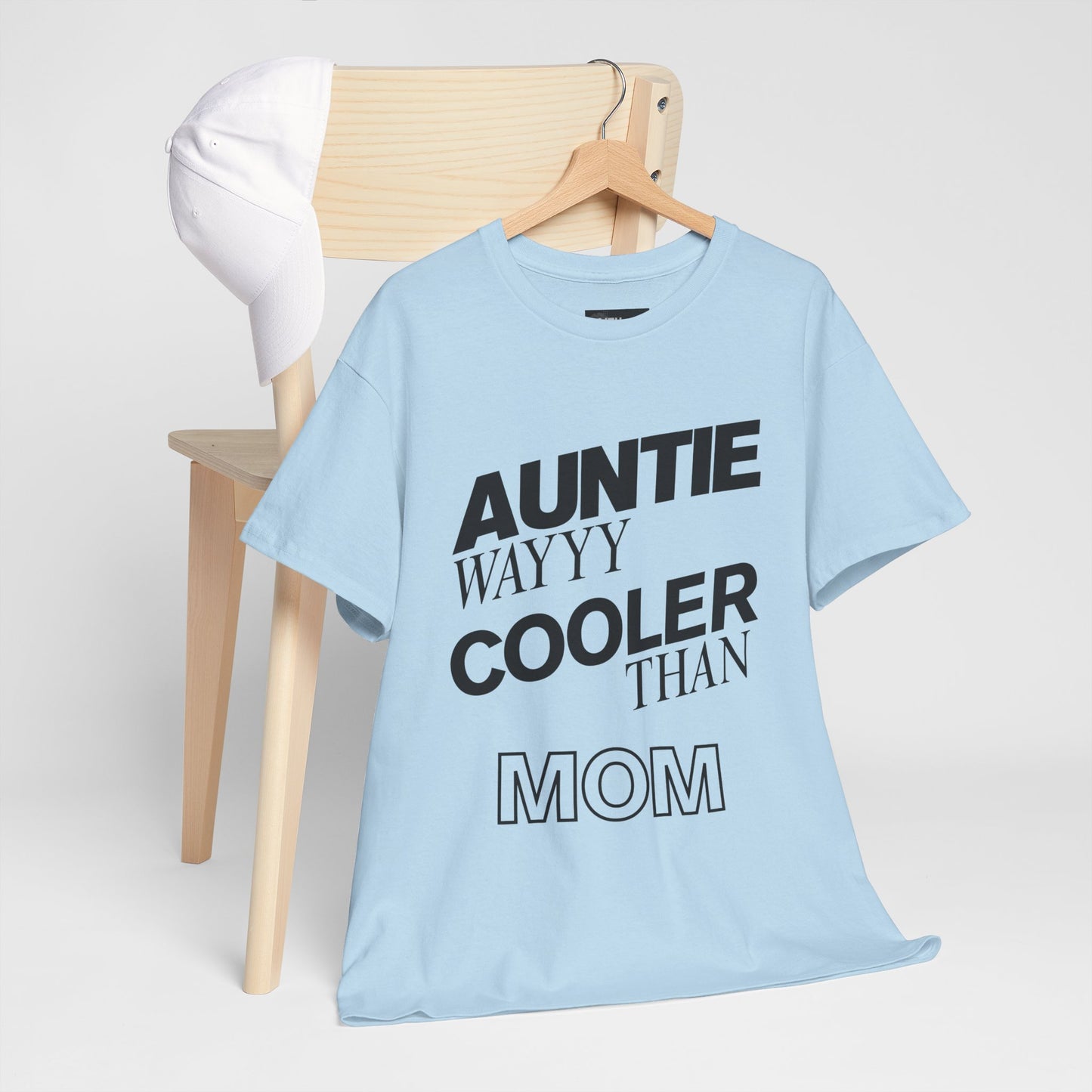 Cool Aunt Unisex Tee - Perfect Gift for Auntie, Family Gatherings, Fun Casual Wear, Birthday Celebration, Mother's Day