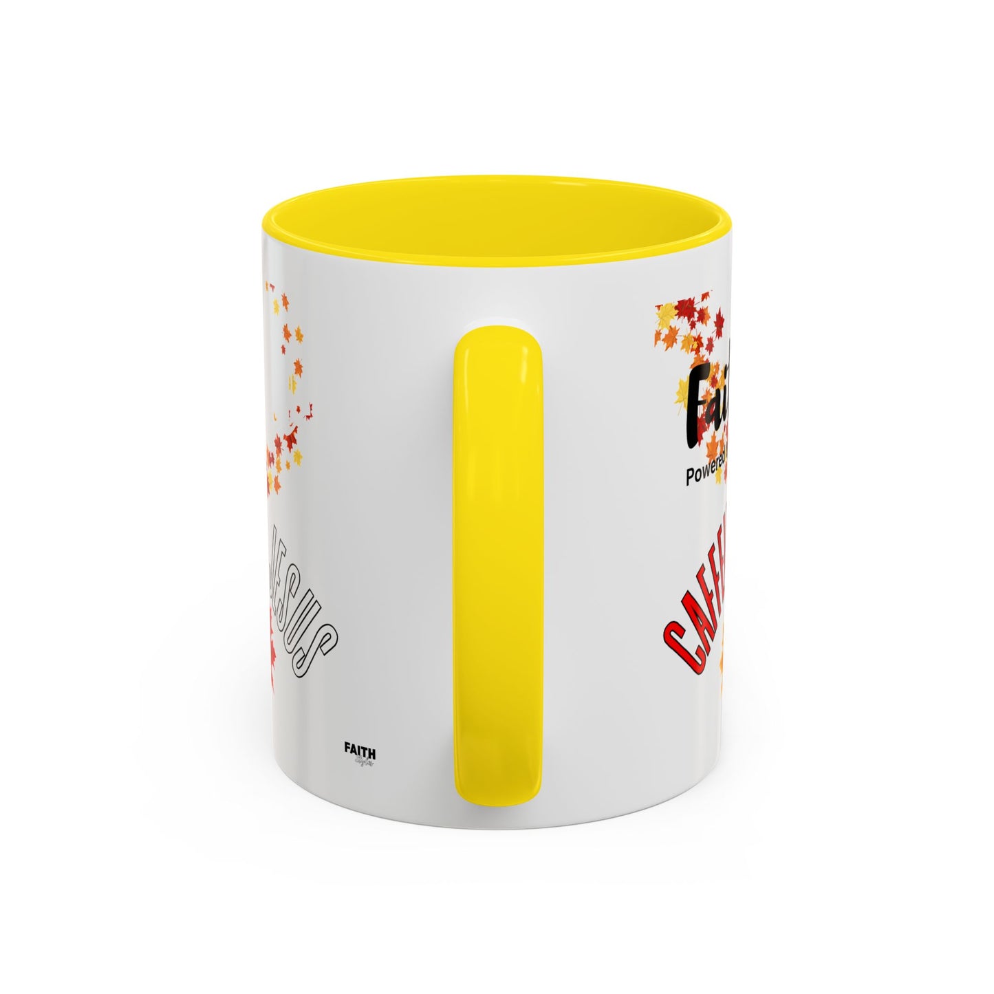 FaithStyles Faith & Caffeine Fall Coffee Mug | Perfect for Autumn Lovers, Thanksgiving Gift, Religious Coffee Cup, Inspirational Drinkware, Cozy Vibes