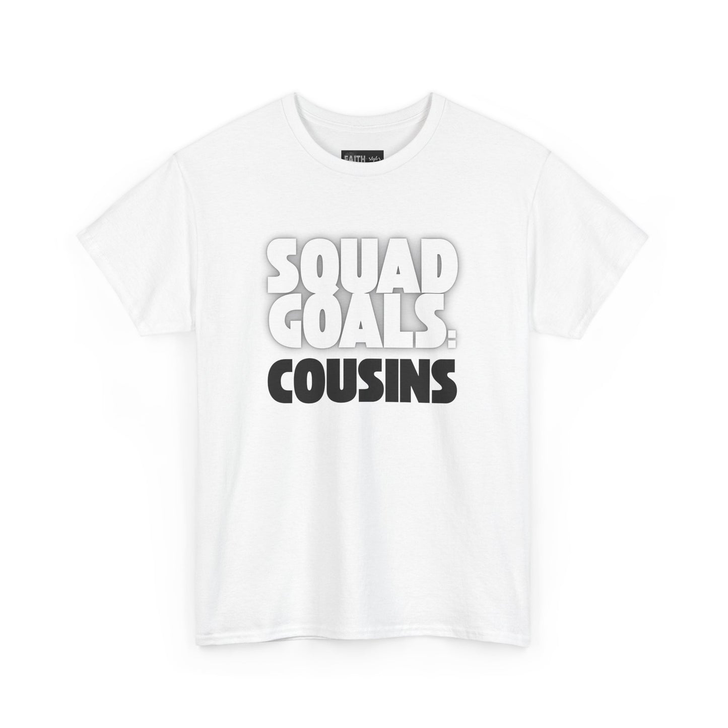 Cousins Squad Goals T-Shirt, Family Reunion Shirt, Unisex Graphic Tee, Cousin Gift, Summer BBQ Style, Matching Family Apparel