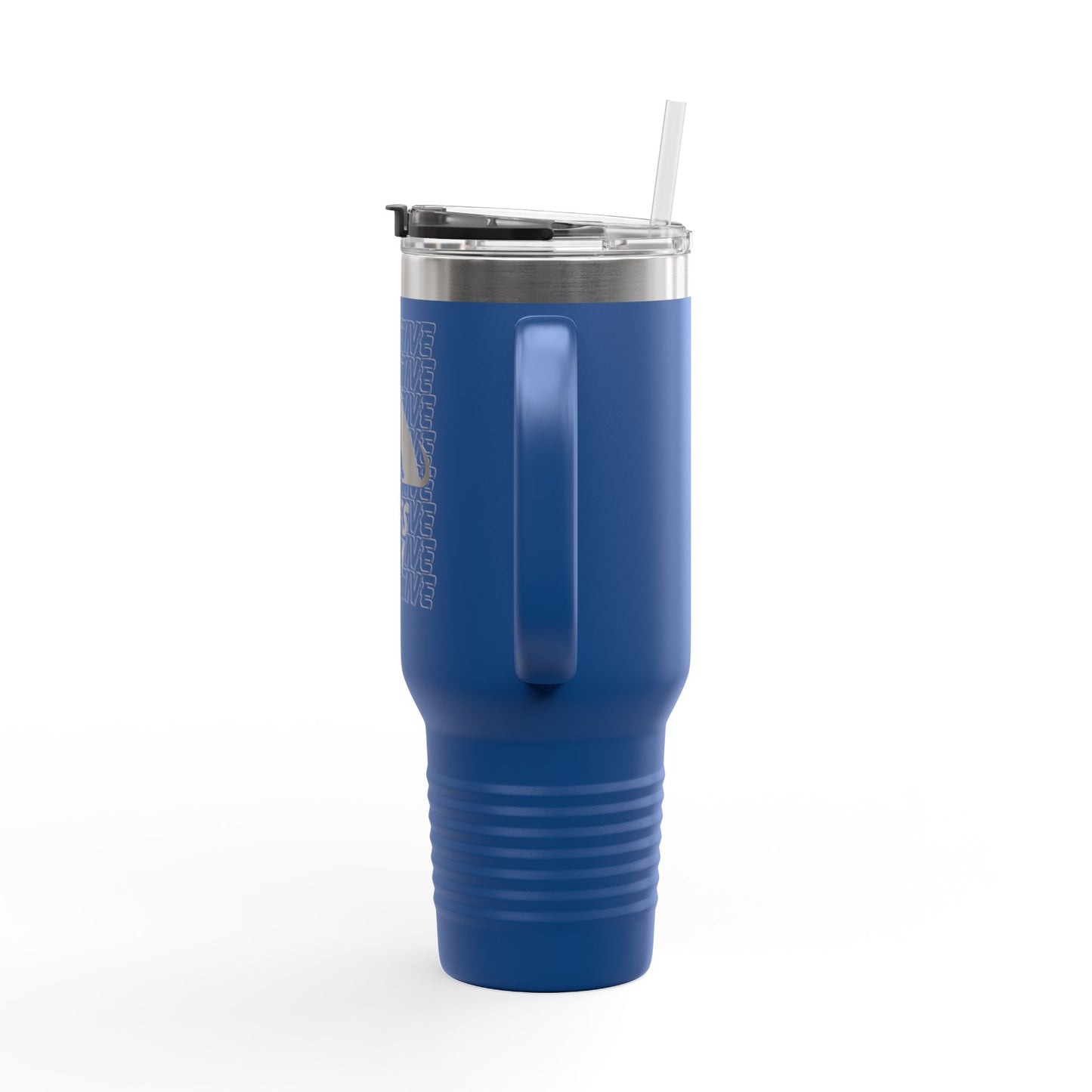 Insulated Travel Mug, 40oz-PAWSITIVE VIBES ONLY