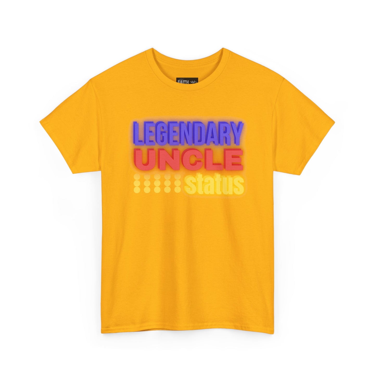 Legendary Uncle Heavy Cotton Tee, Gift for Uncle, Family Reunion Shirt, Fun Uncle T-Shirt, Birthday Gift for Him, Casual Wear