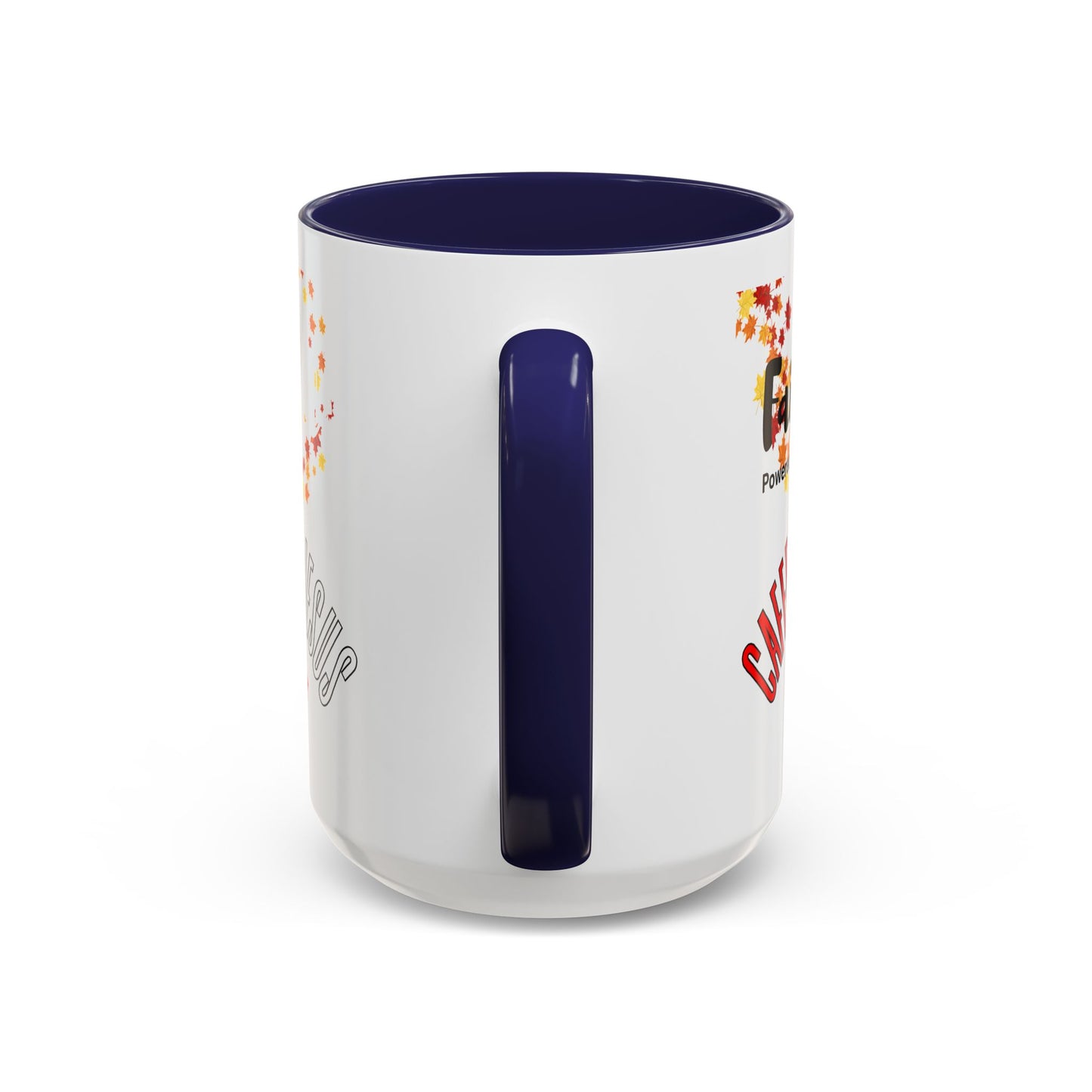 Faith & Caffeine Fall Coffee Mug | Perfect for Autumn Lovers, Thanksgiving Gift, Religious Coffee Cup, Inspirational Drinkware, Cozy Vibes