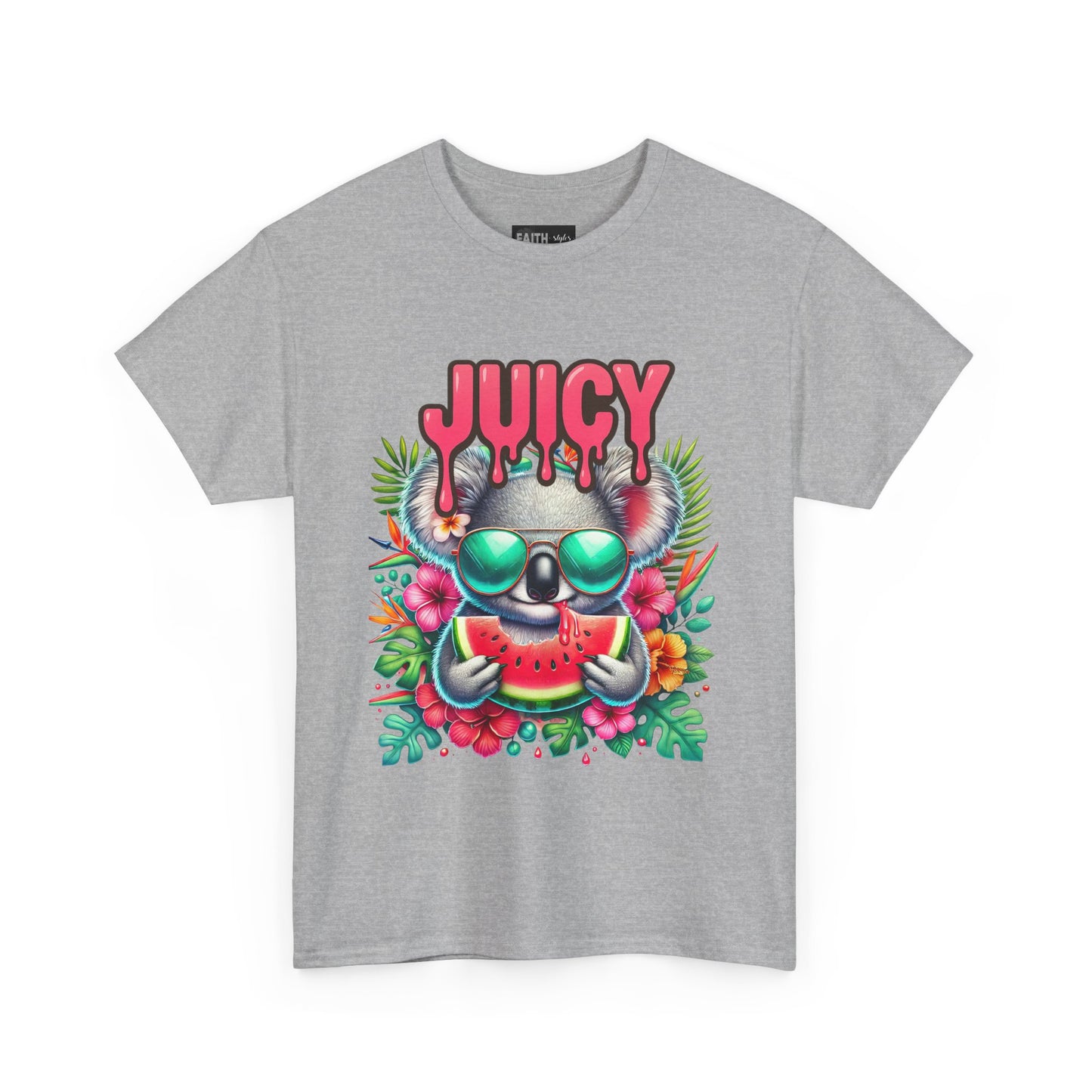 Juicy Watermelon Graphic Tee, Unisex Cotton T-Shirt, Summer Vibes, Beachwear, Fun Casual Wear, Gift for Friends, Festival Apparel