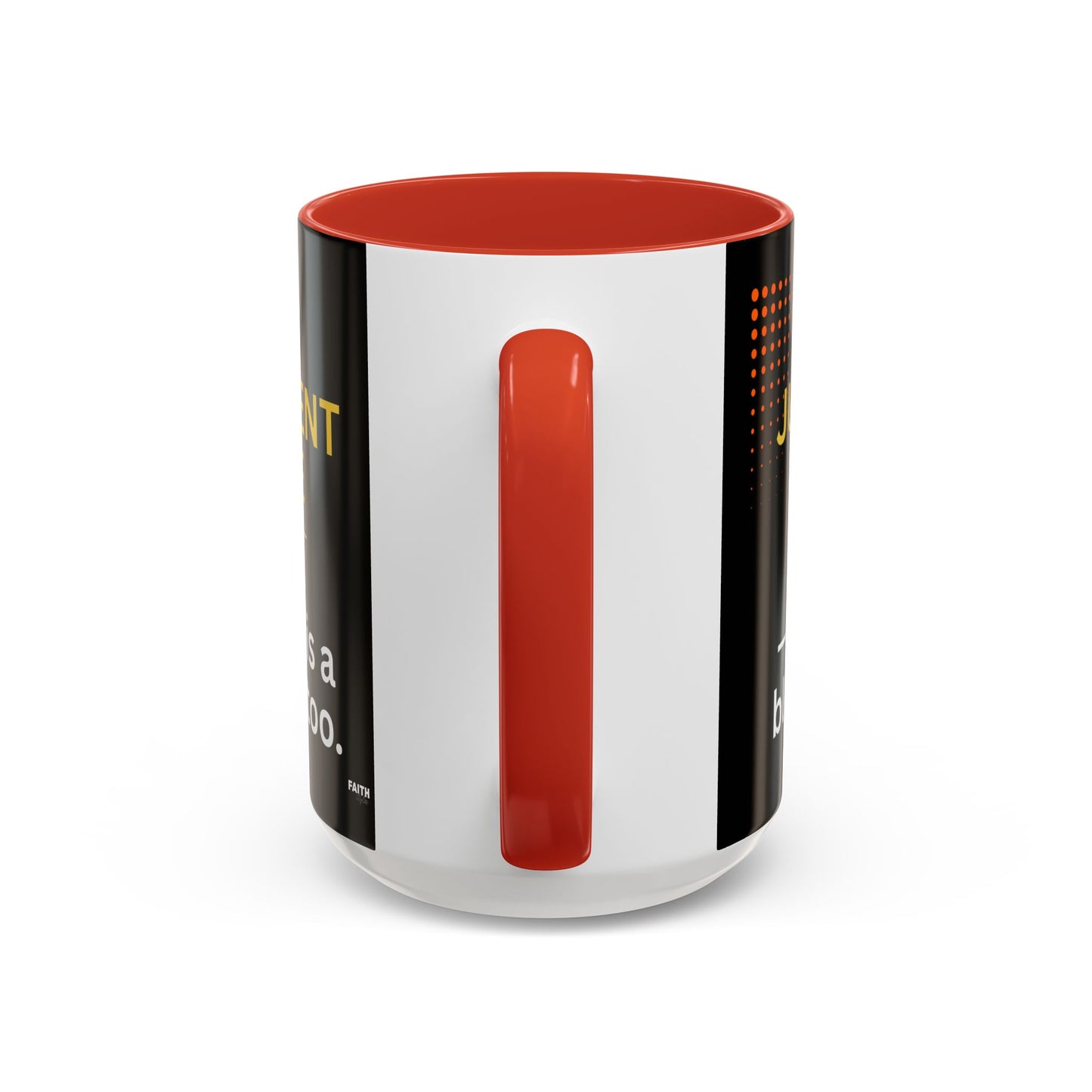FaithStyles No Judgment Zone Coffee Mug, Funny Gift for Coffee Lovers, Unique Java Cup, Perfect for Birthdays, Inspirational Drinkware